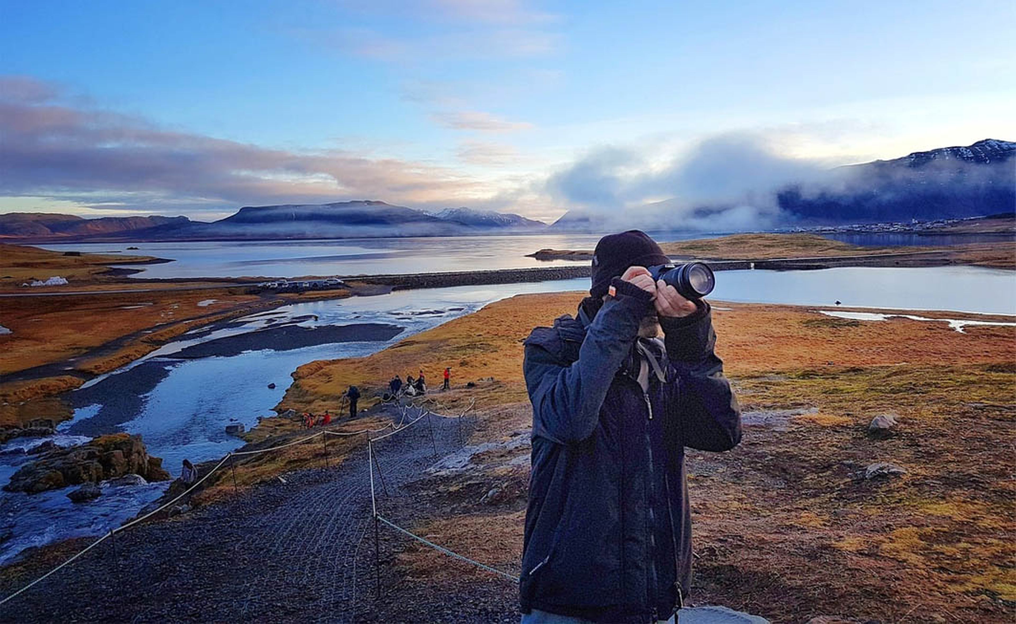 Fotógrafo en Islandia