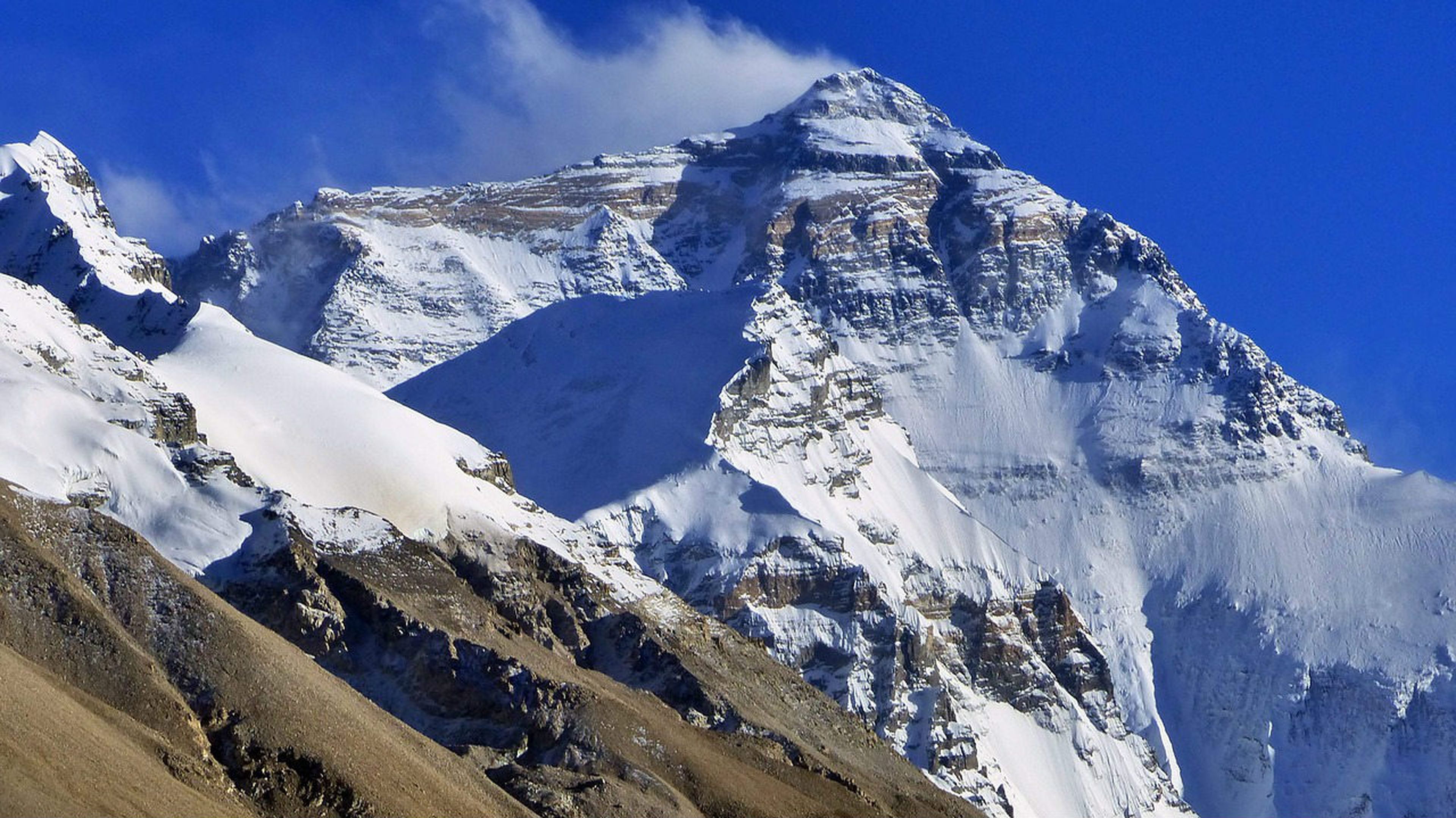 El Himalaya visto desde el Tíbet