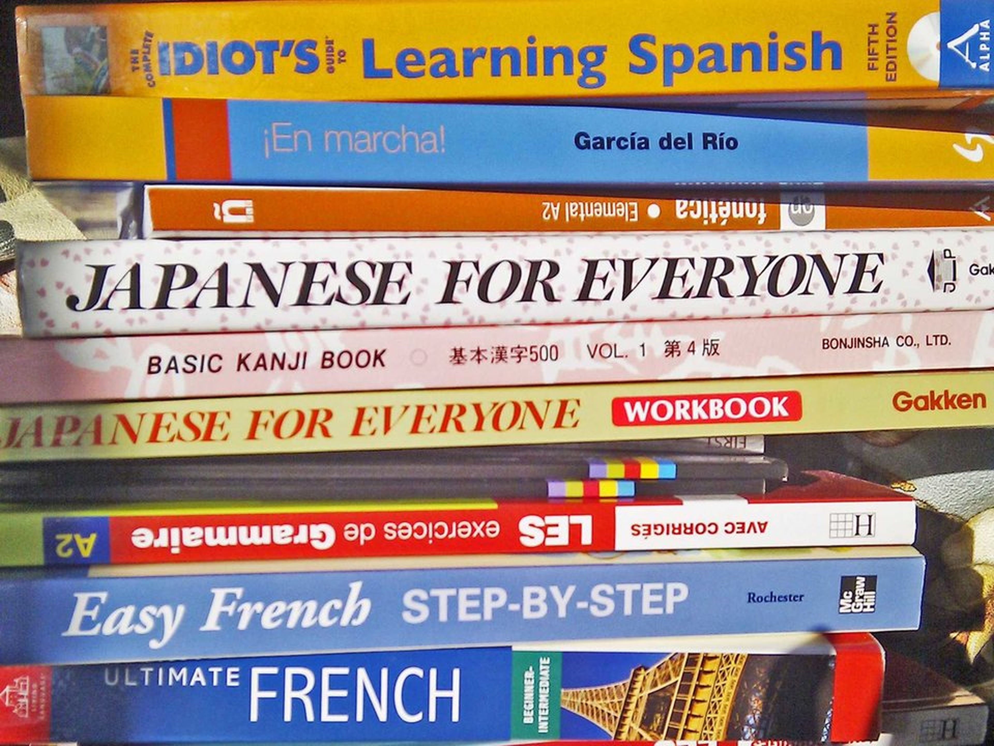 Libros de idiomas