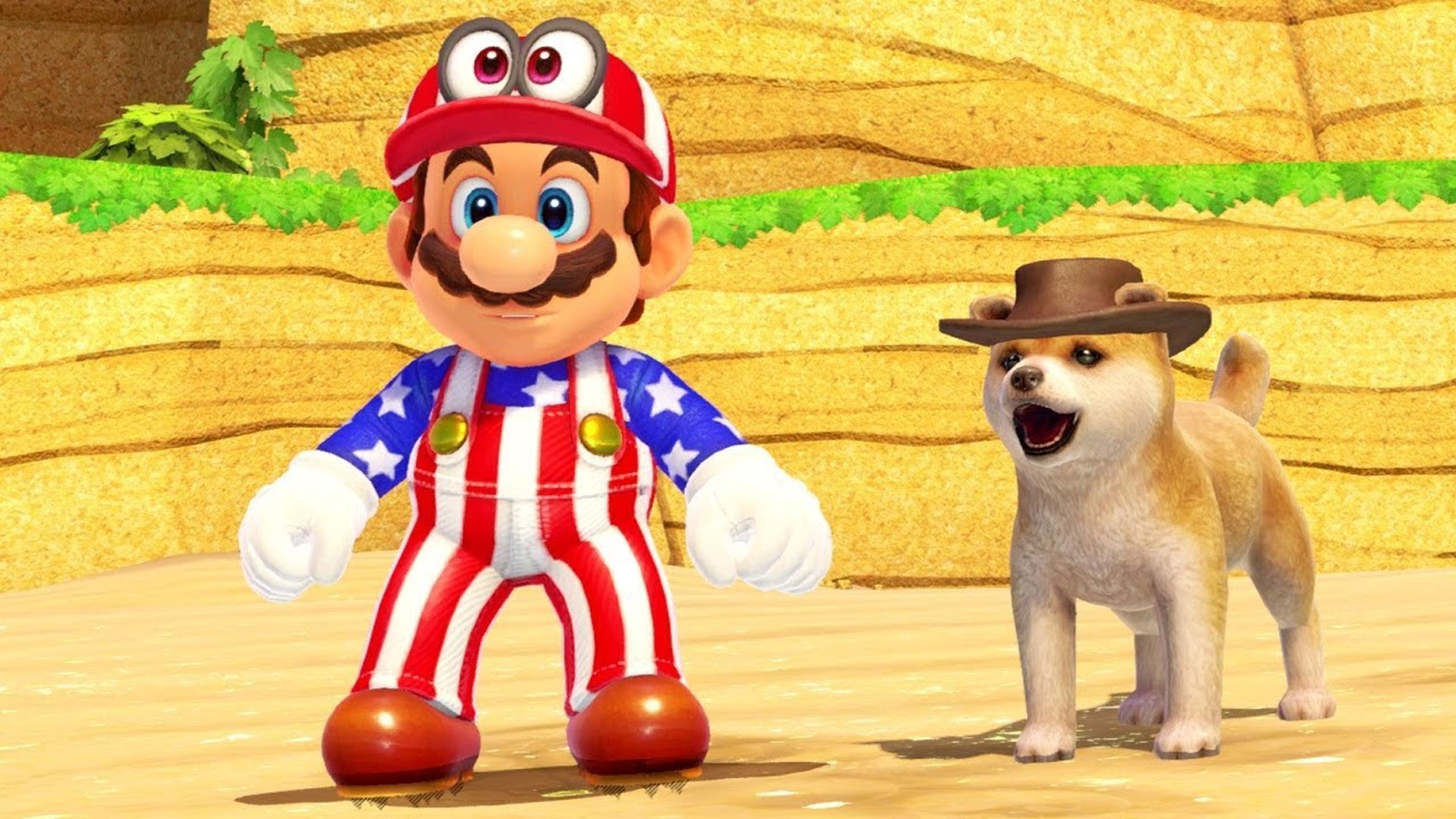 Perro de Super Mario Odyssey