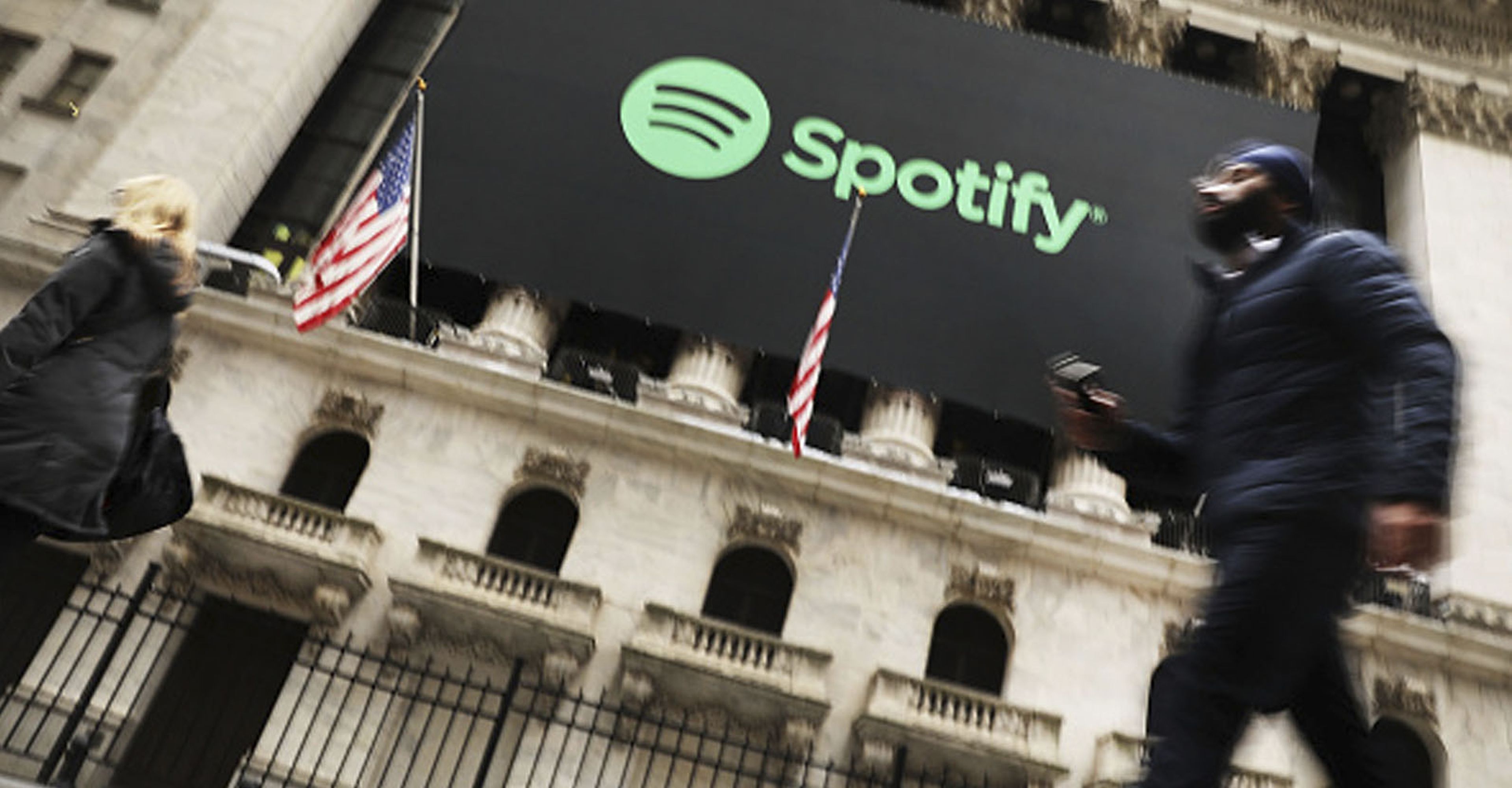 Spotify en la bolsa de New York