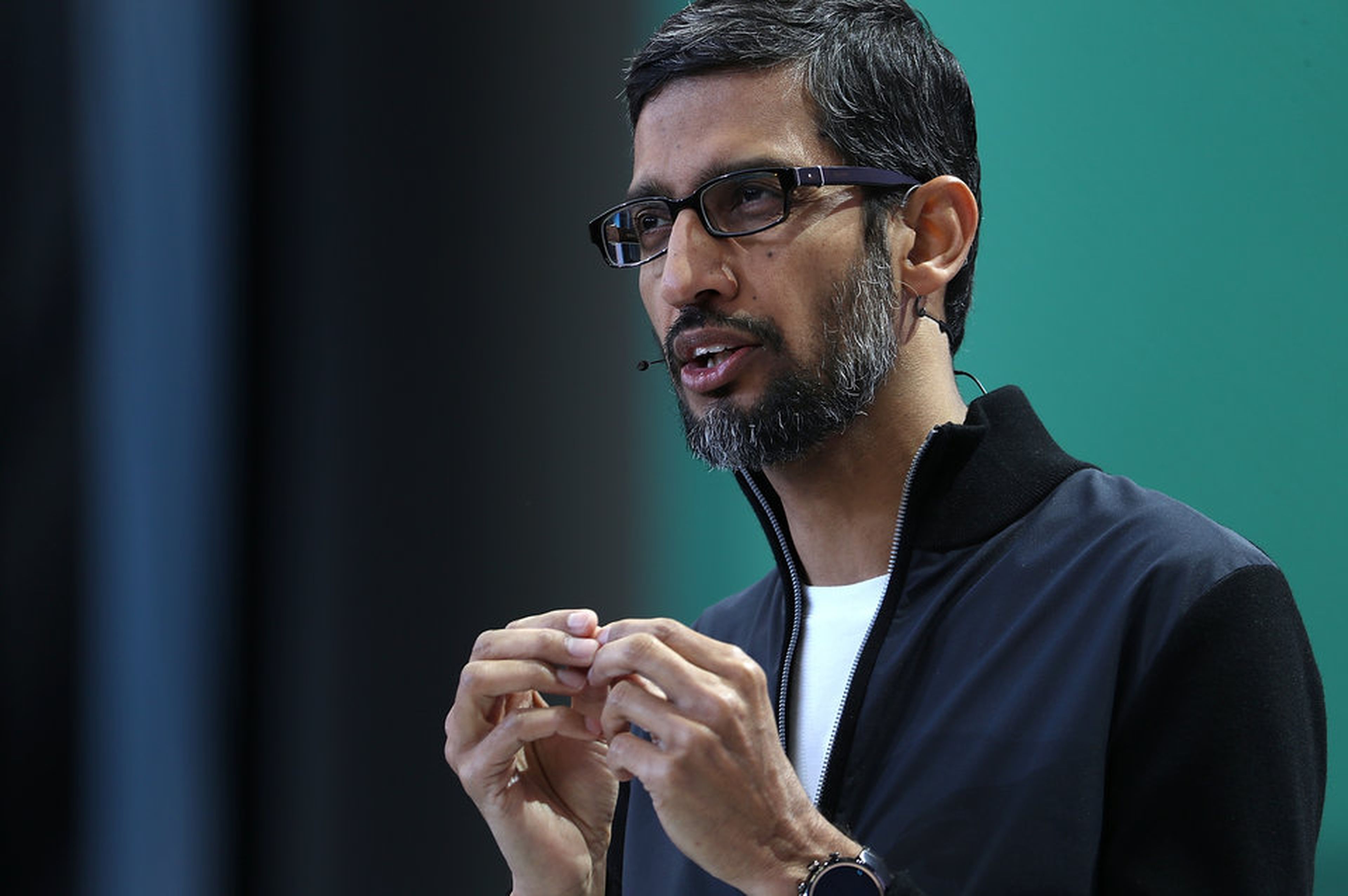 El CEO de Google, Sundar Pichai.