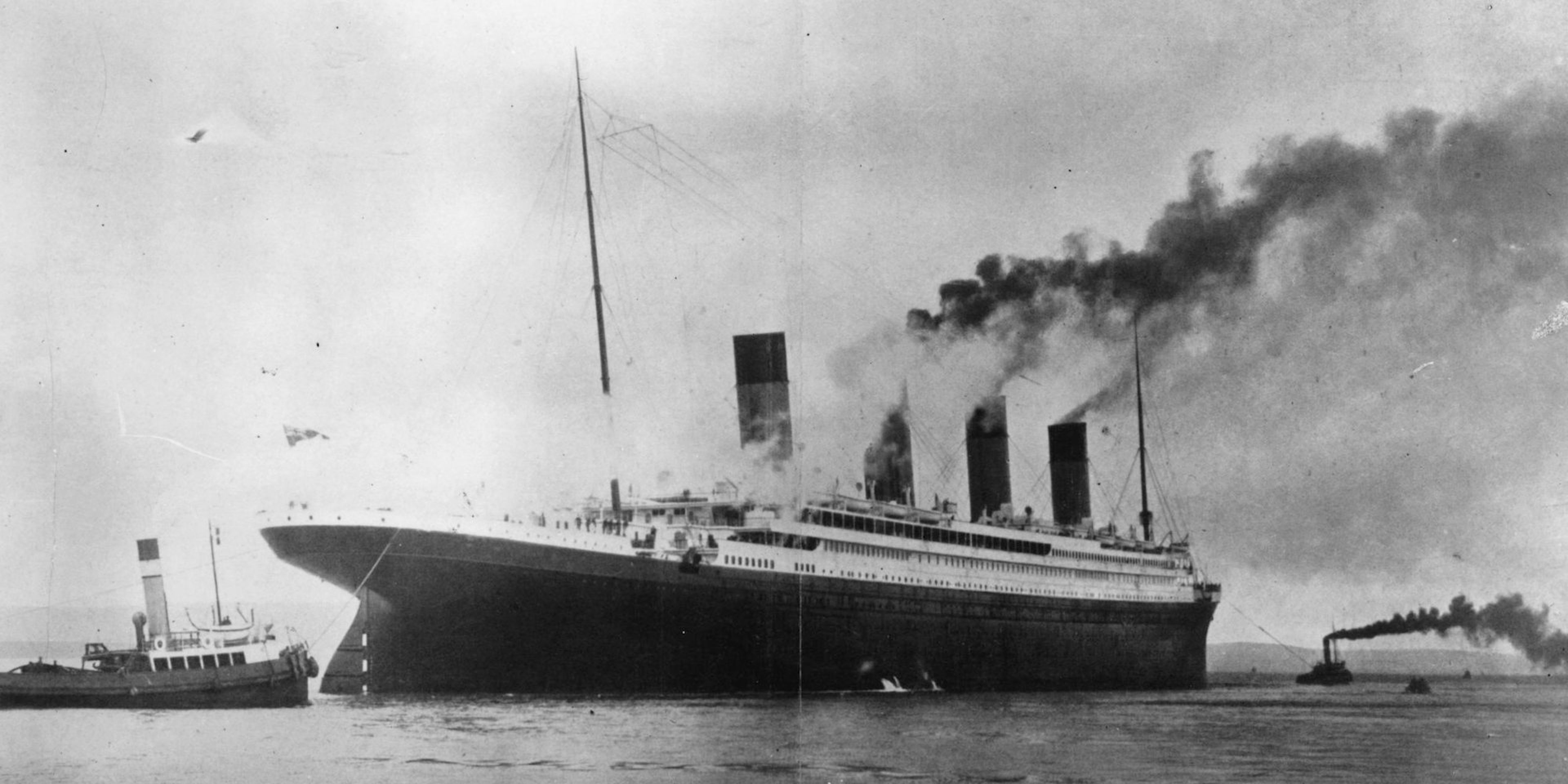 El Titanic.