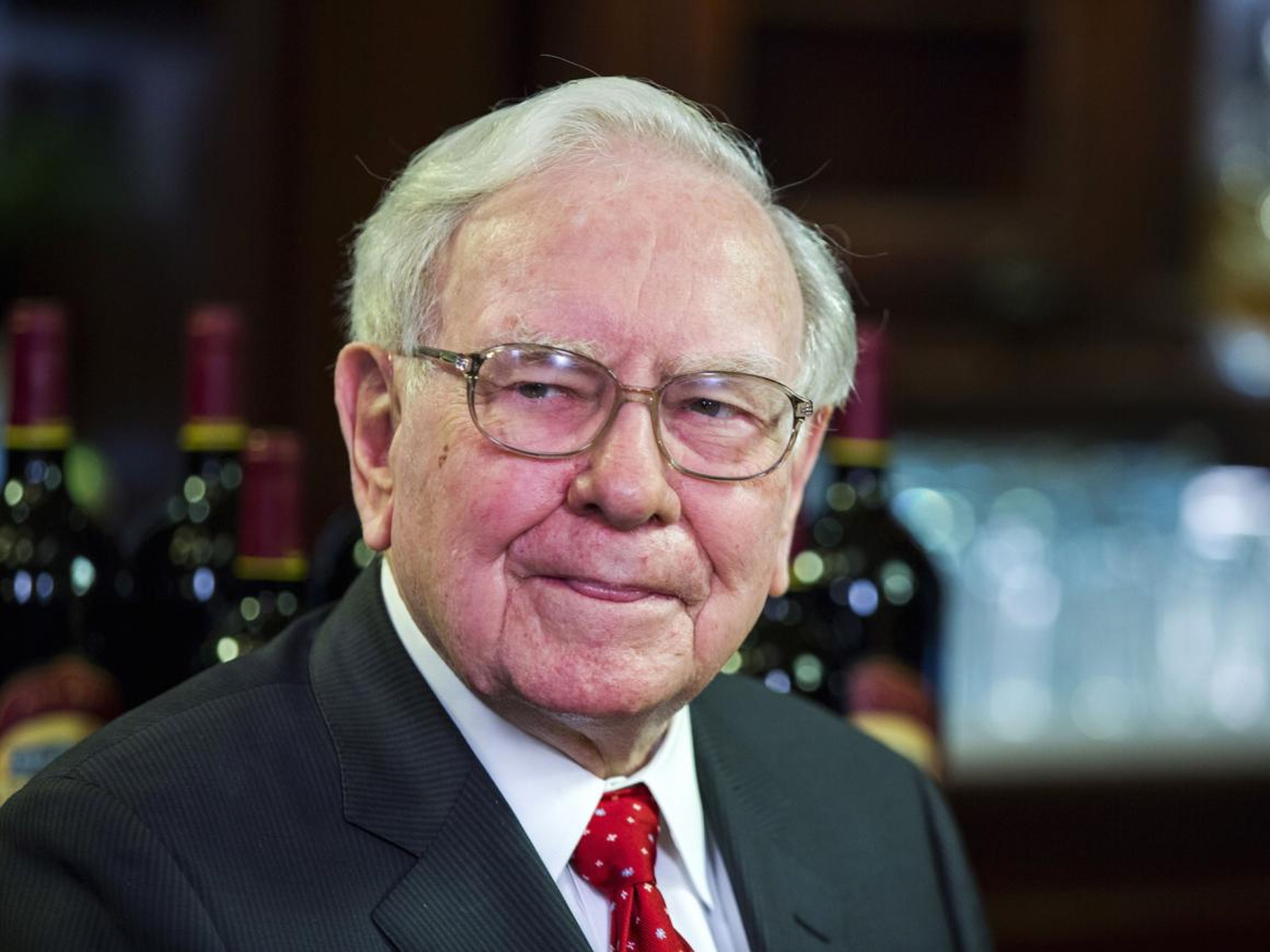 Warren Buffett, inversor, filántropo y presidente de Berkshire Hathaway.