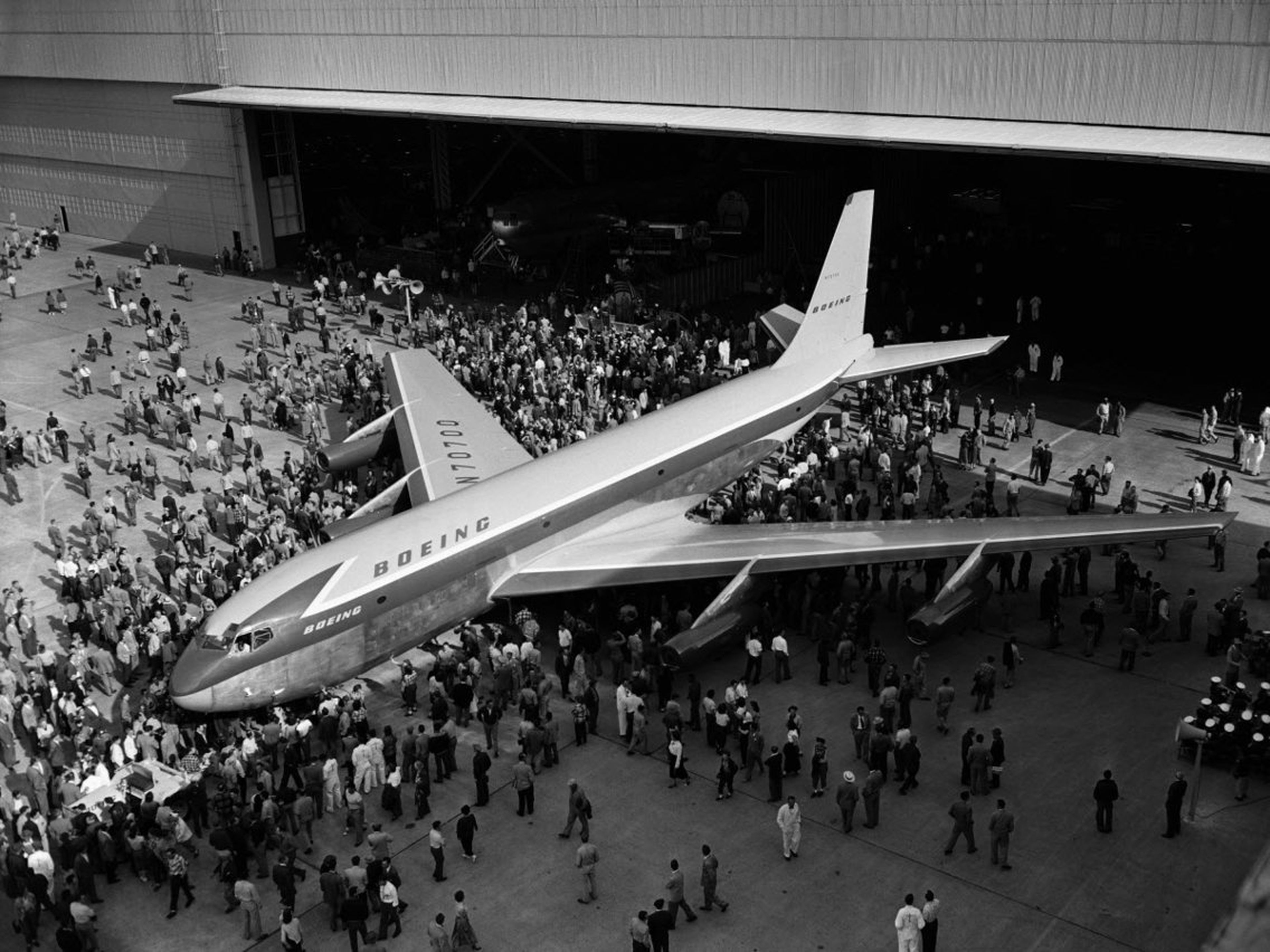 El avión Boeing 707