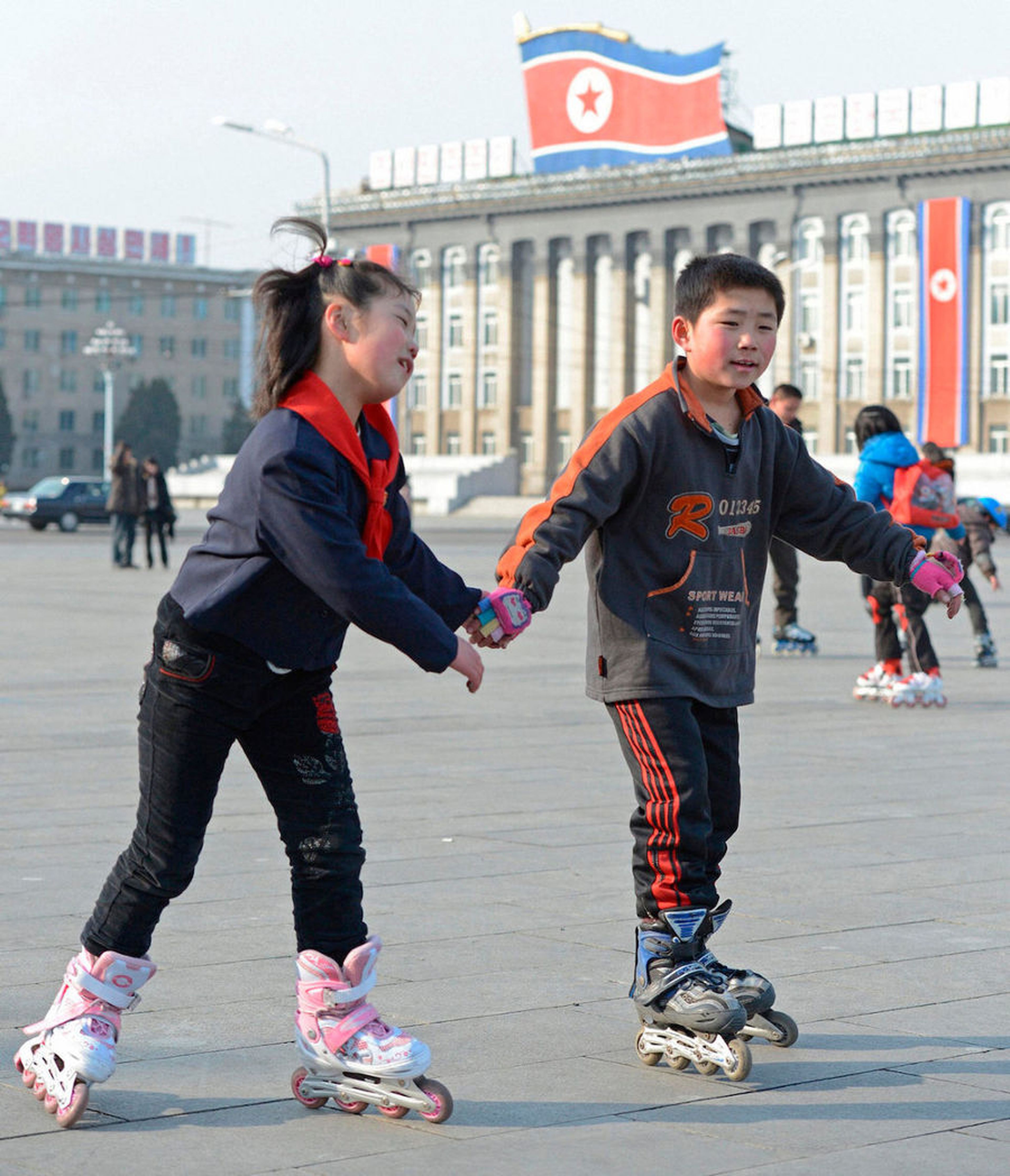 Corea del norte, patinaje