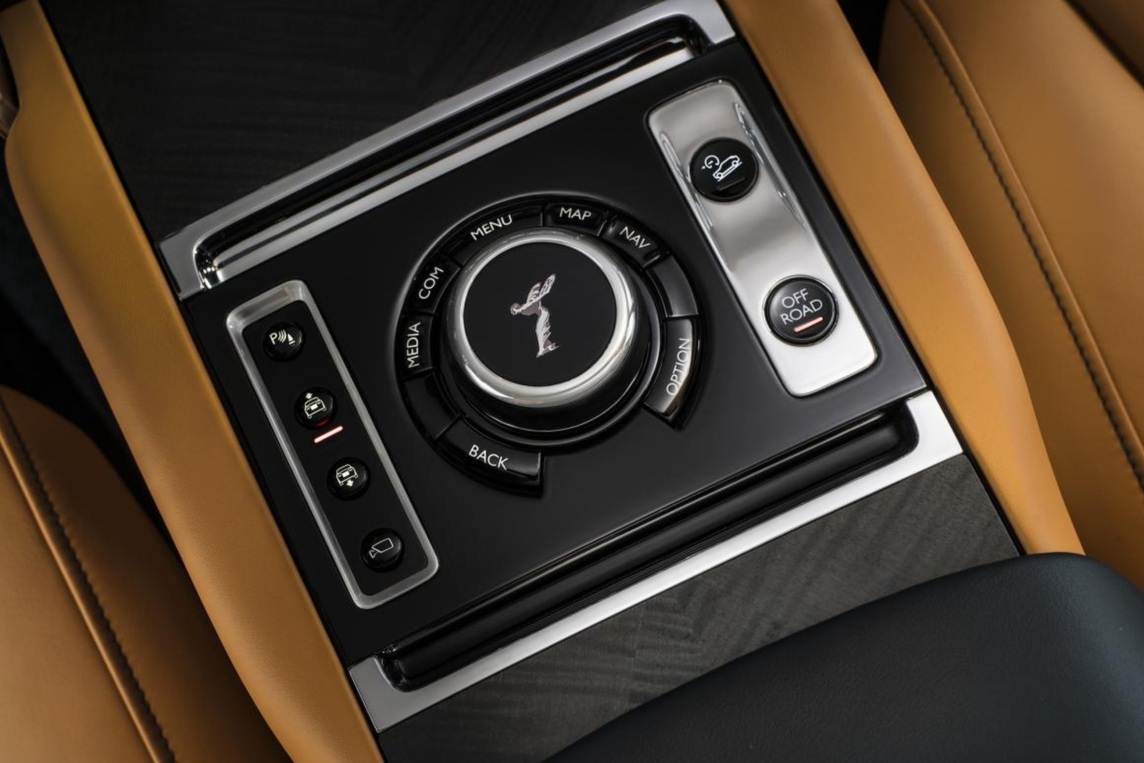 The Cullinan is loaded with tech, including active cruise control, night vision, a high-resolution head-up display, and multi-camera surround-view system.