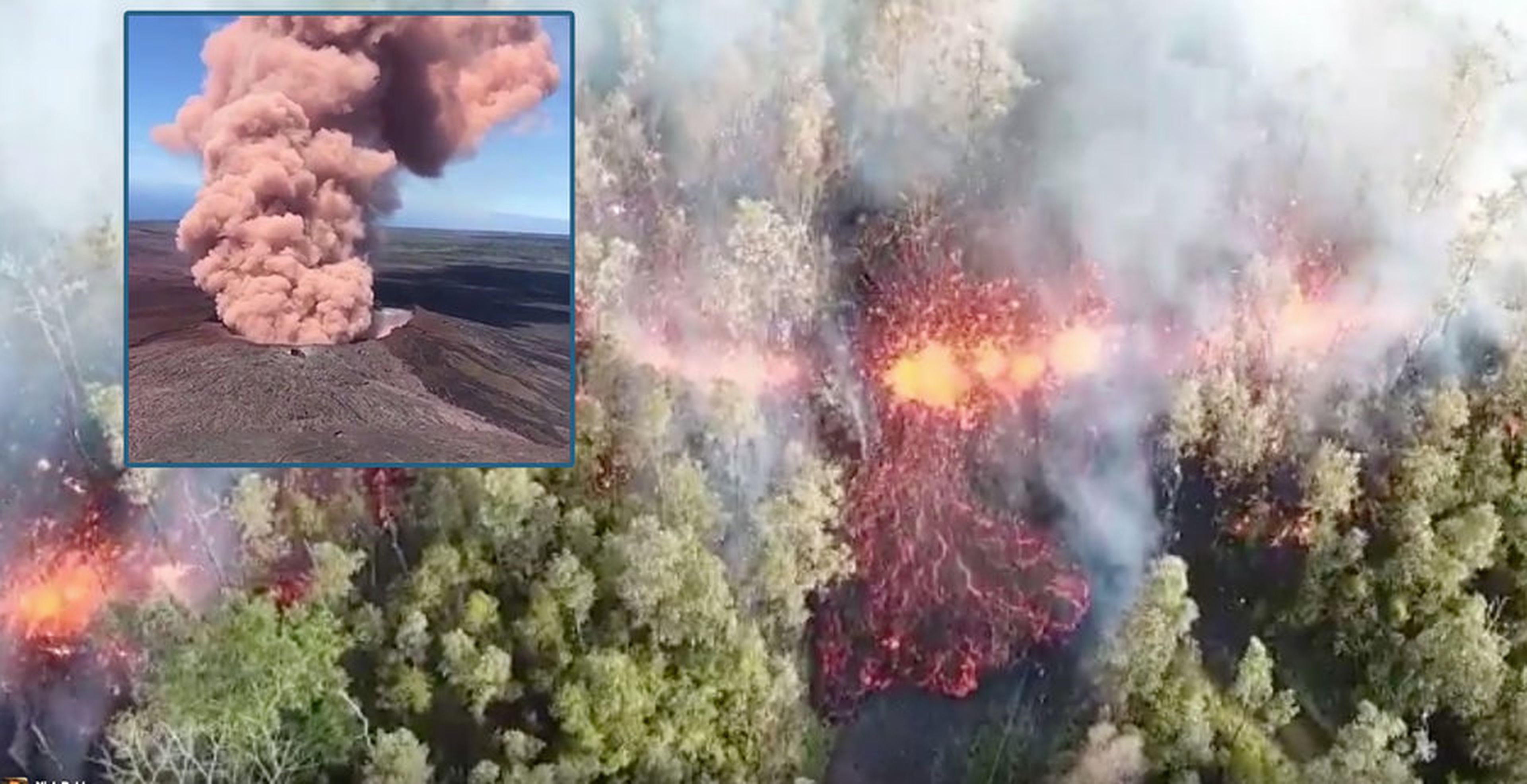 La erupción del Kilauea