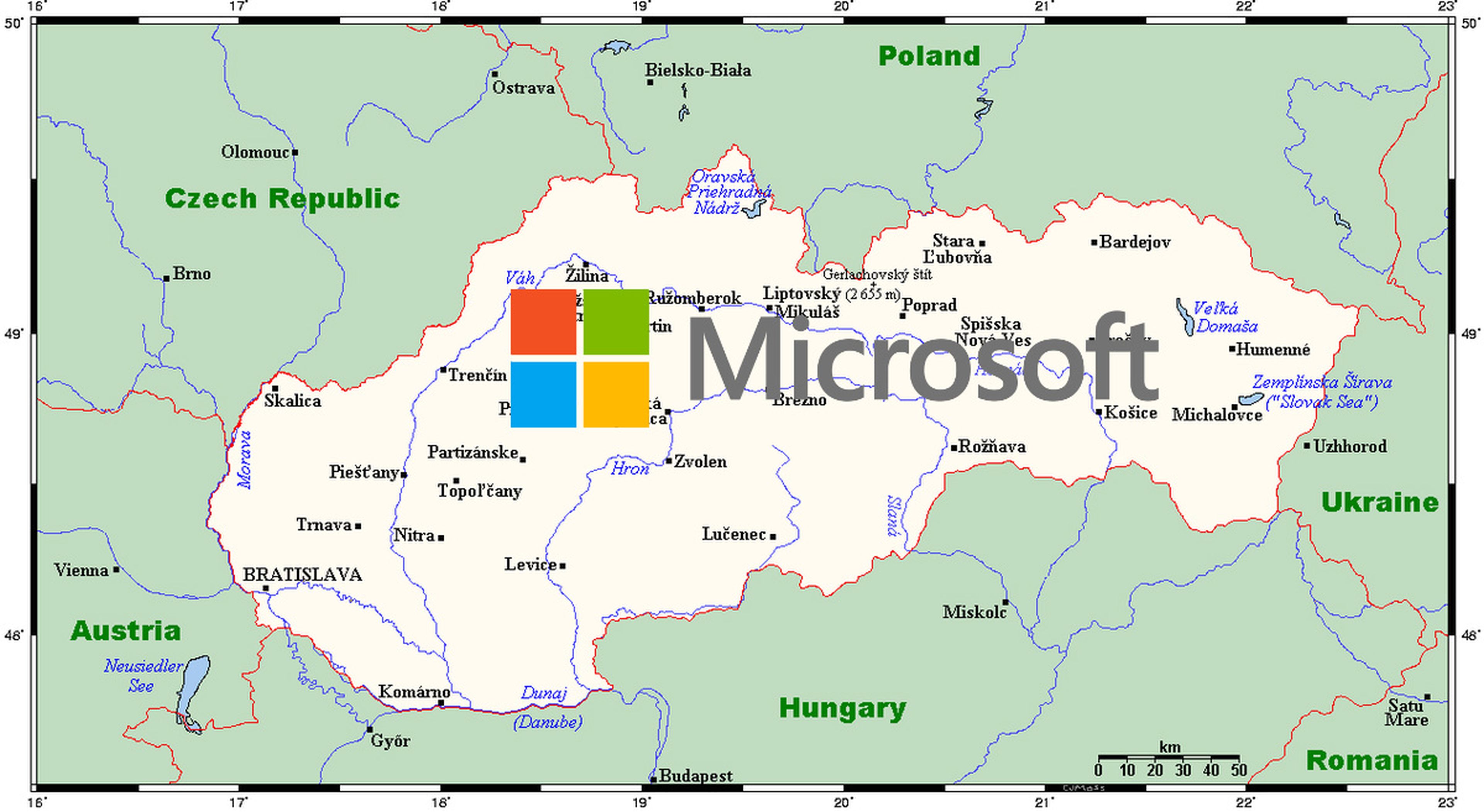 Eslovaquia Microsoft
