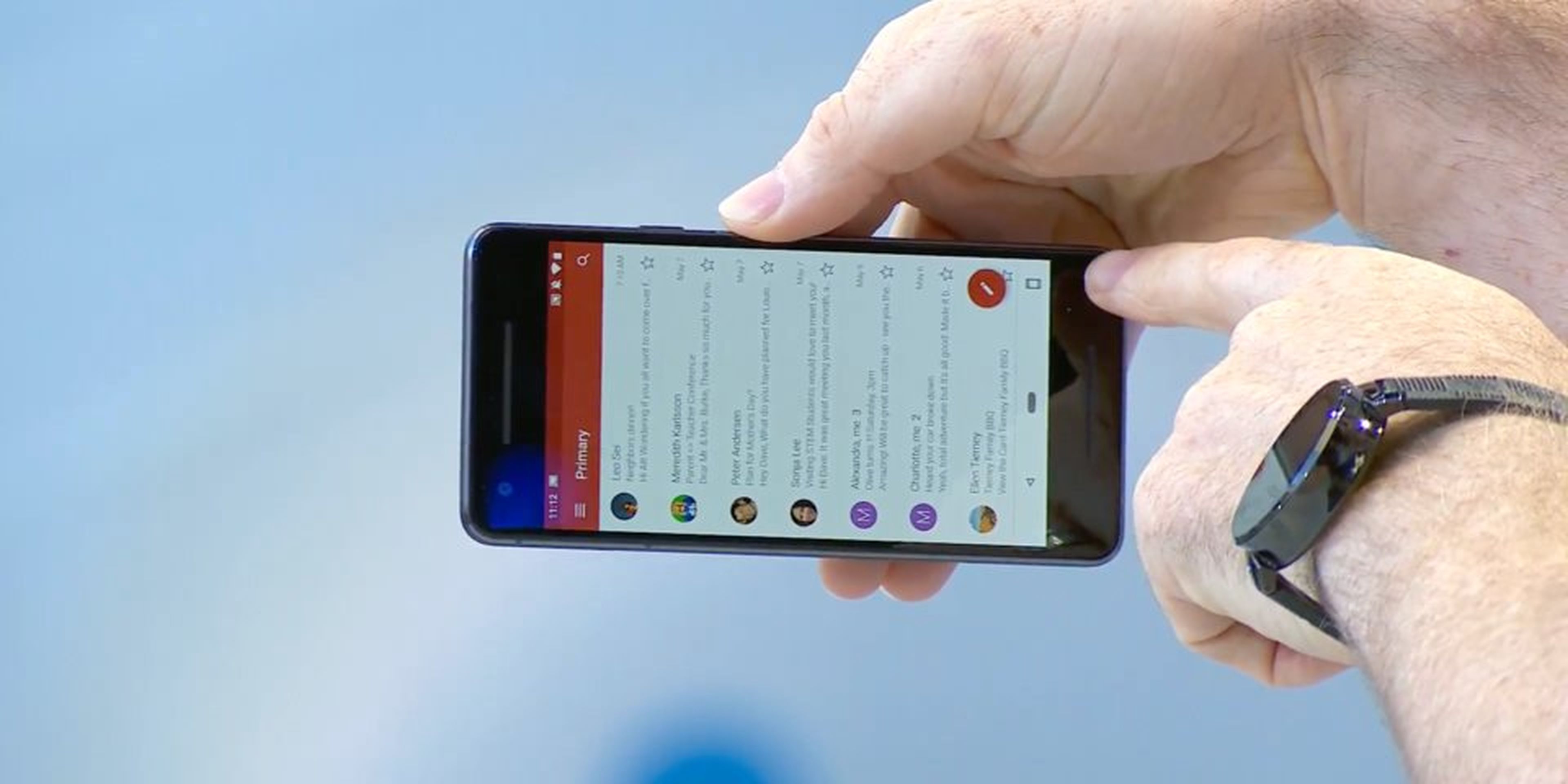 Google: Android P rotar pantalla