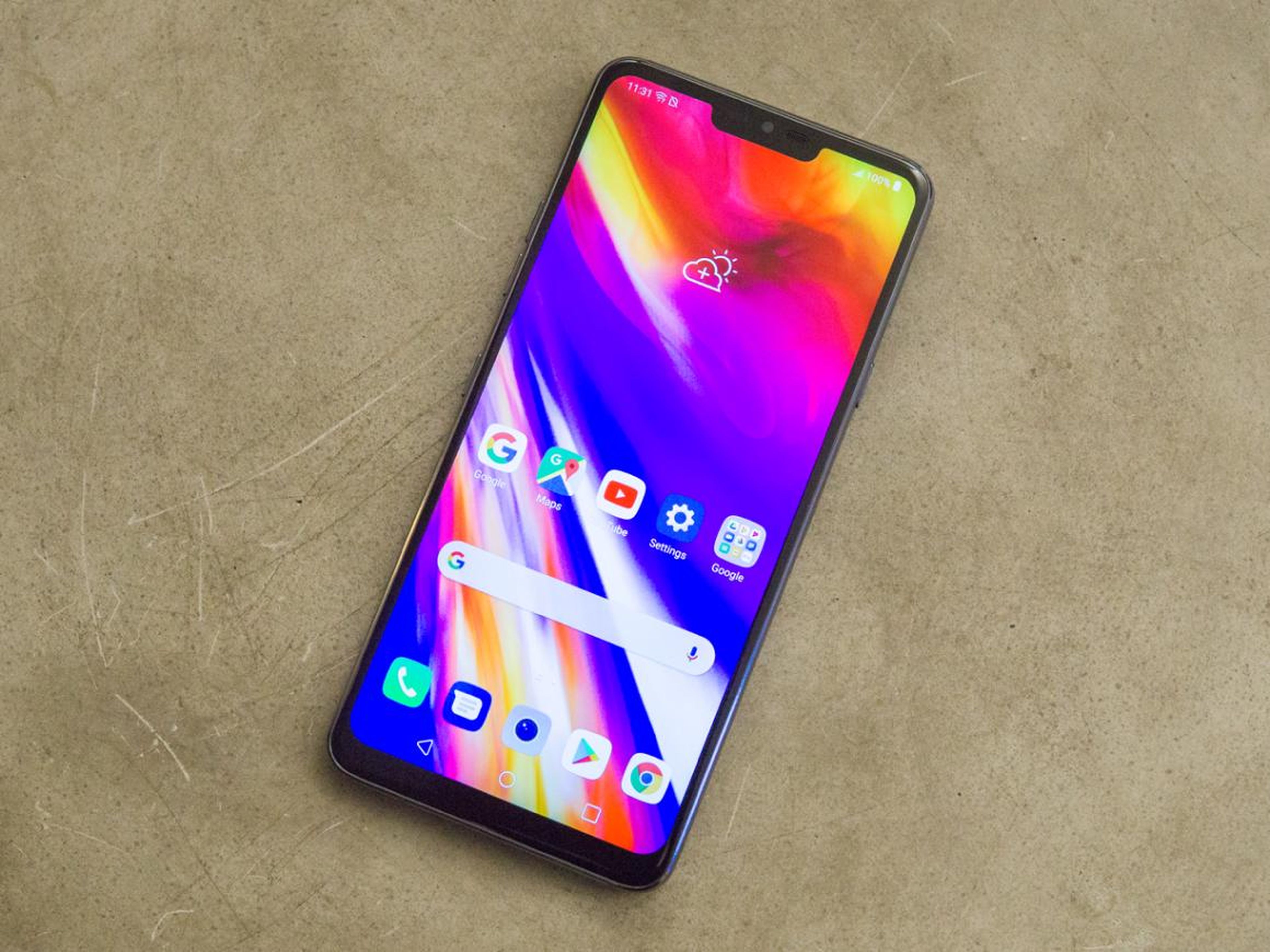 Here it is, folks: The LG G7.