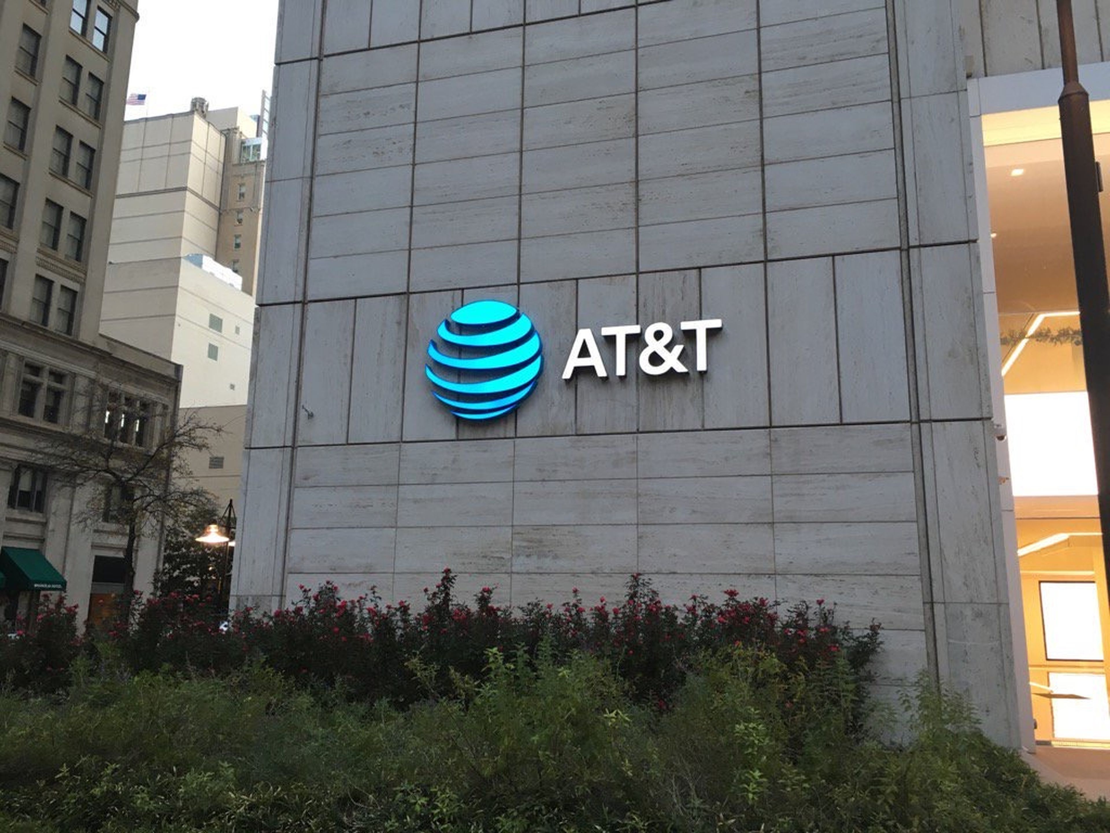 Logo de AT&T en Texas