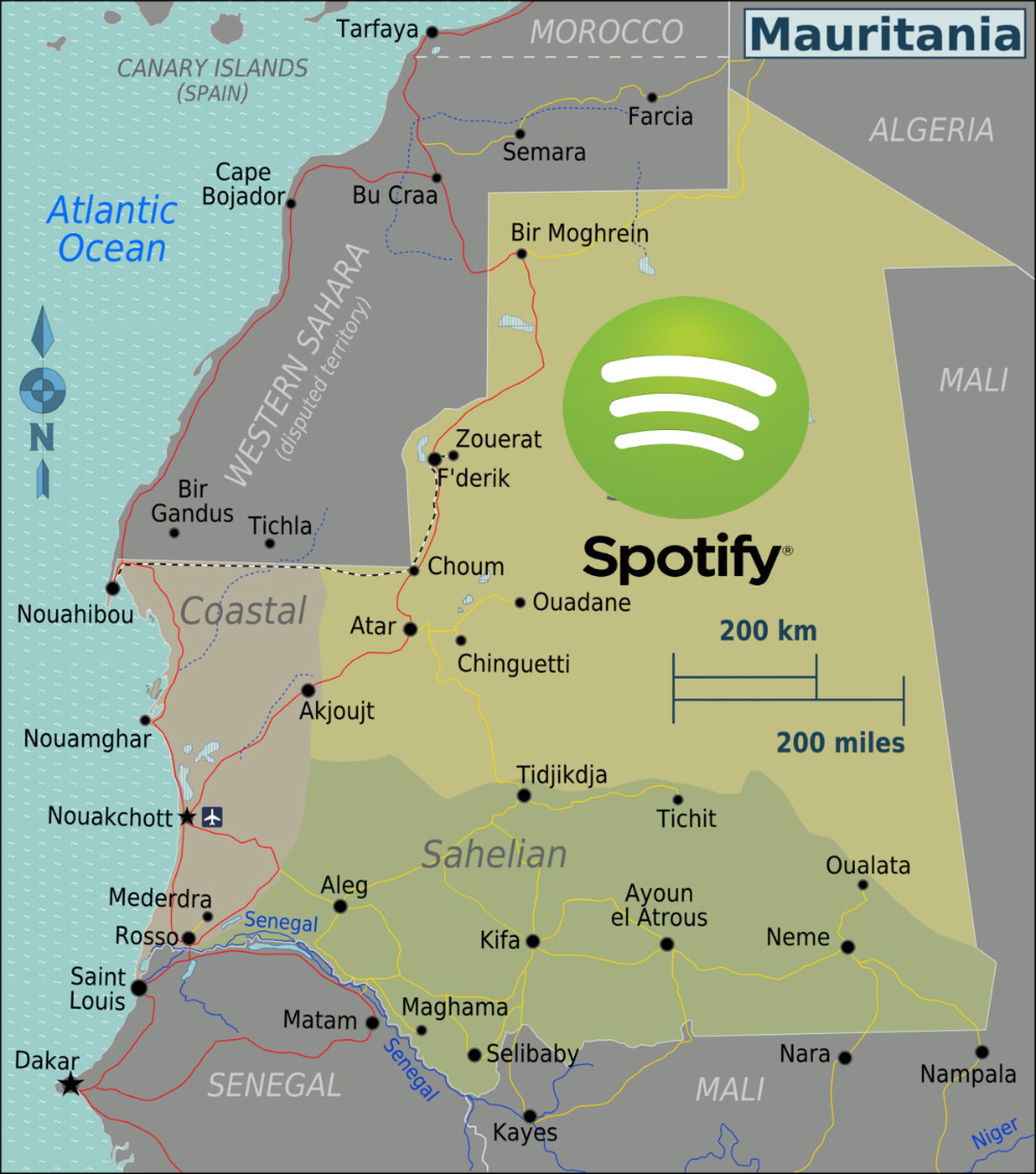 Mauritania Spotify