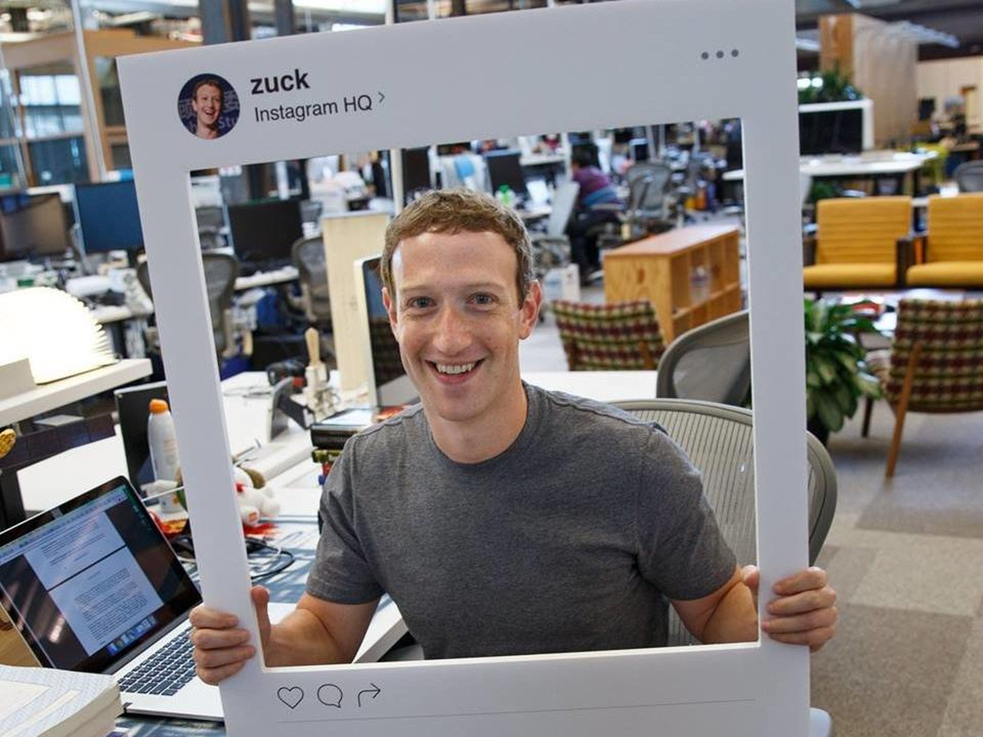 Mark Zuckerberg, CEO of Facebook.