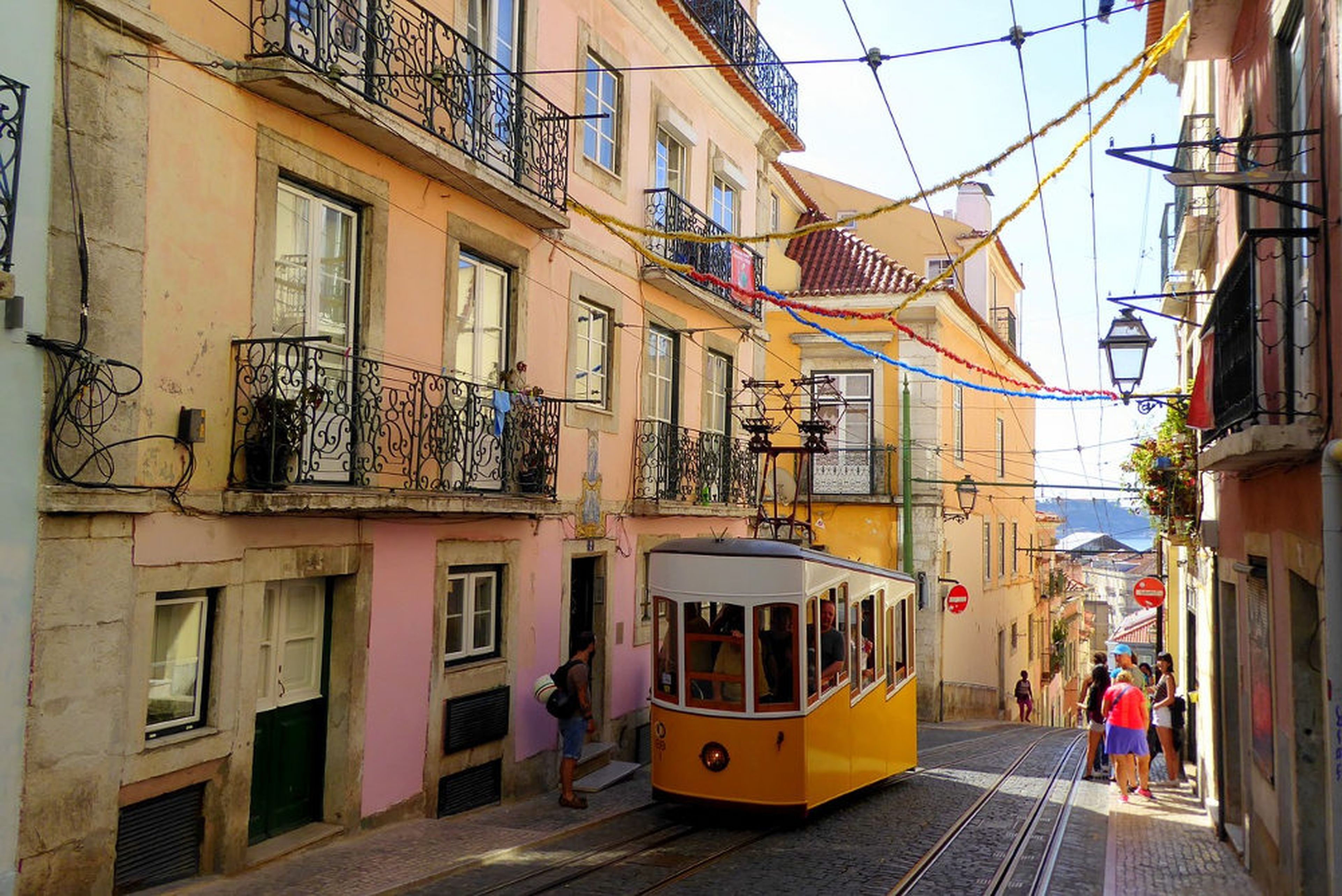 Portugal, calle de Lisboa