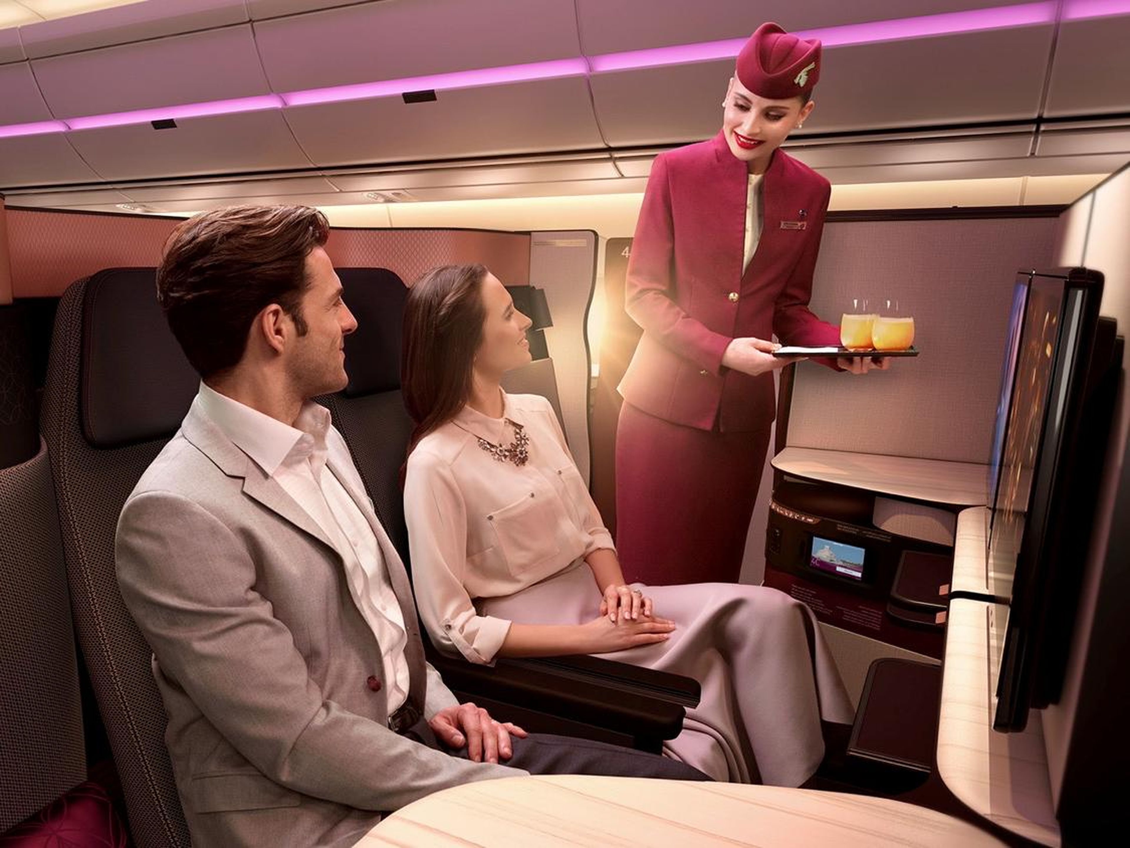 Business Class en Qatar Airways