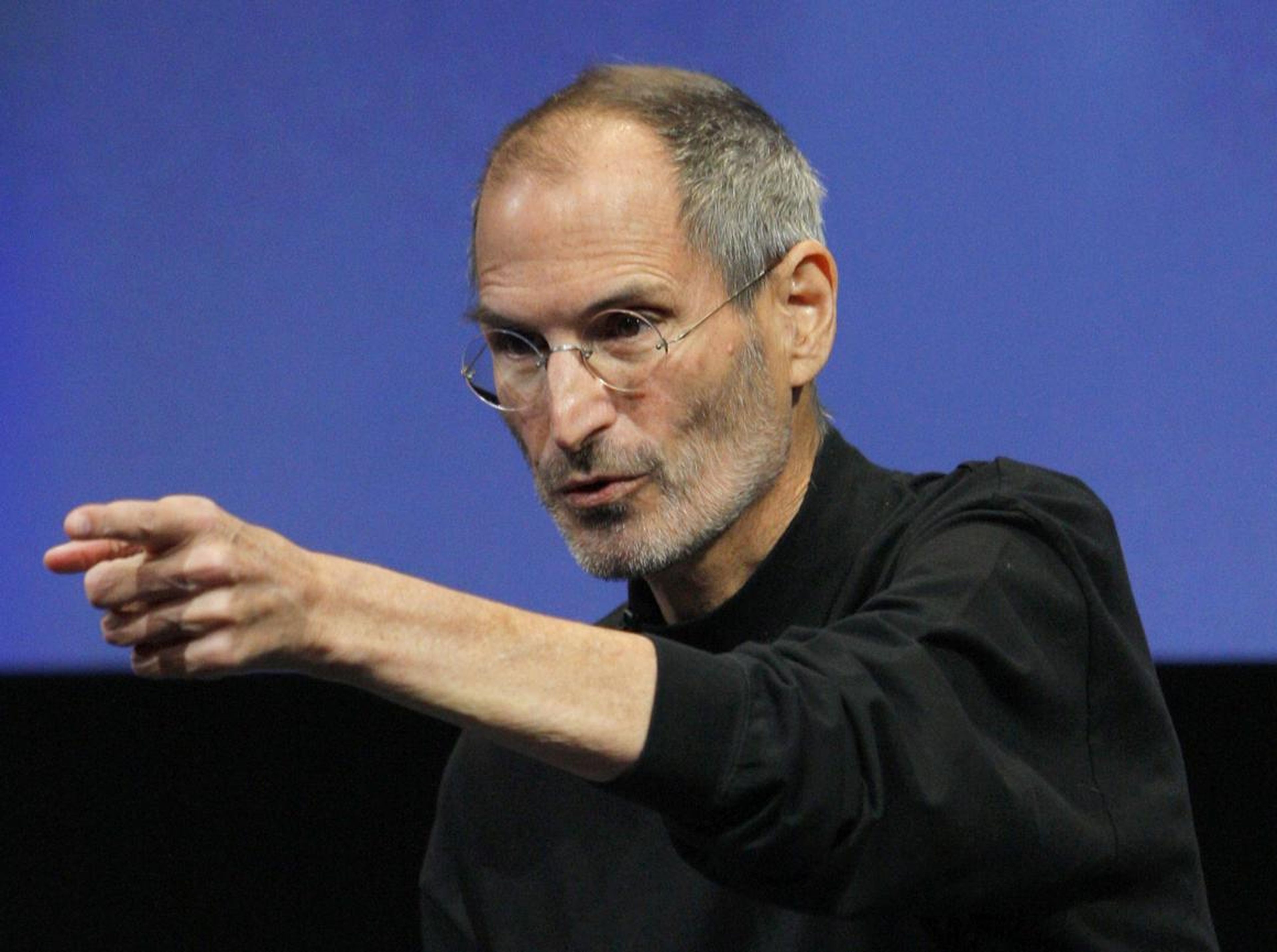 Steve Jobs, the former CEO of Apple who died in 2011.