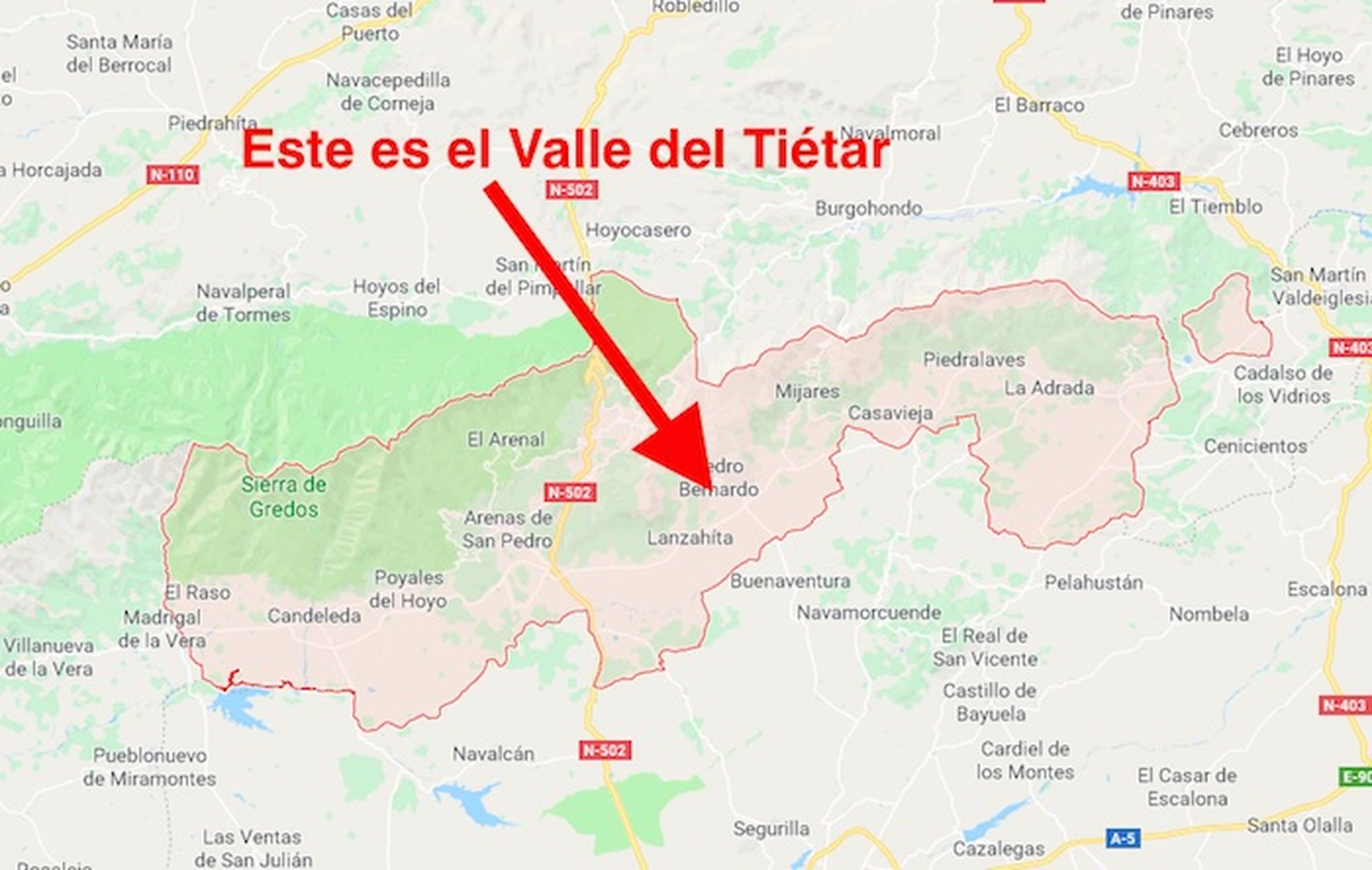 Valle del Tiétar