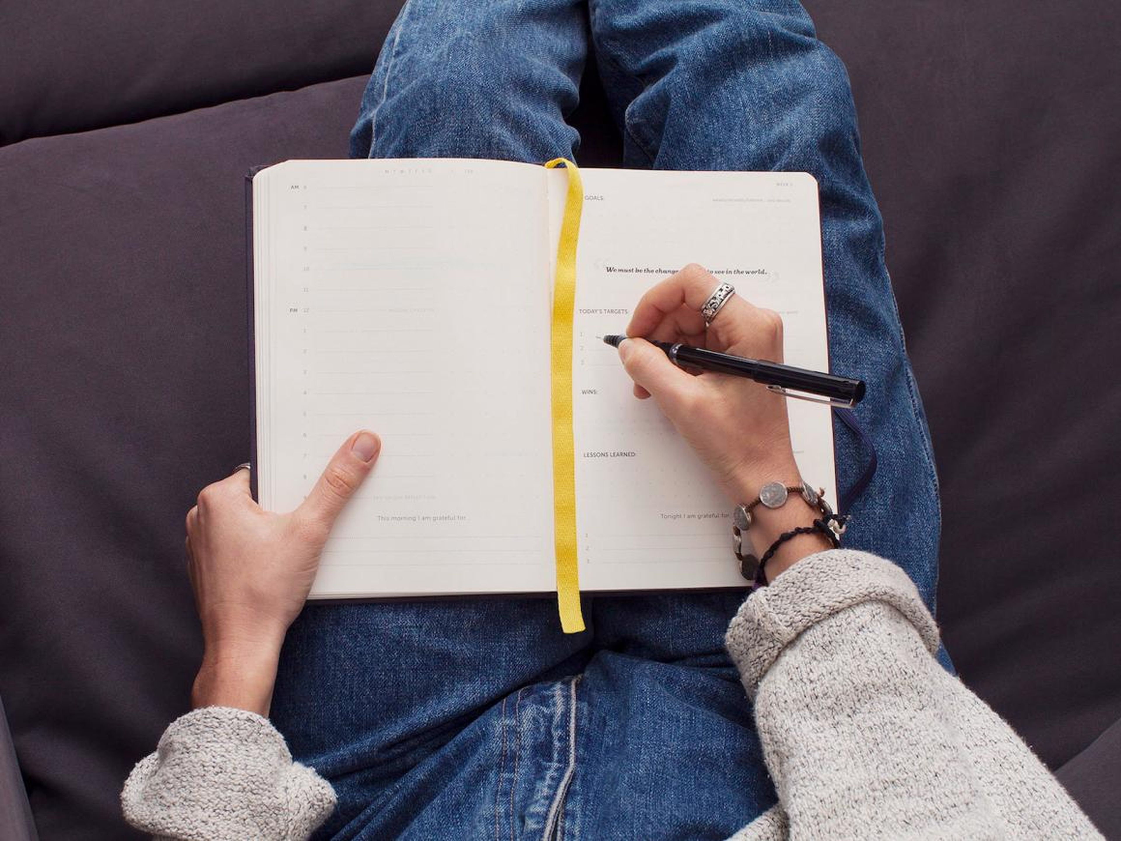 Write out everything amazing you did in the past month