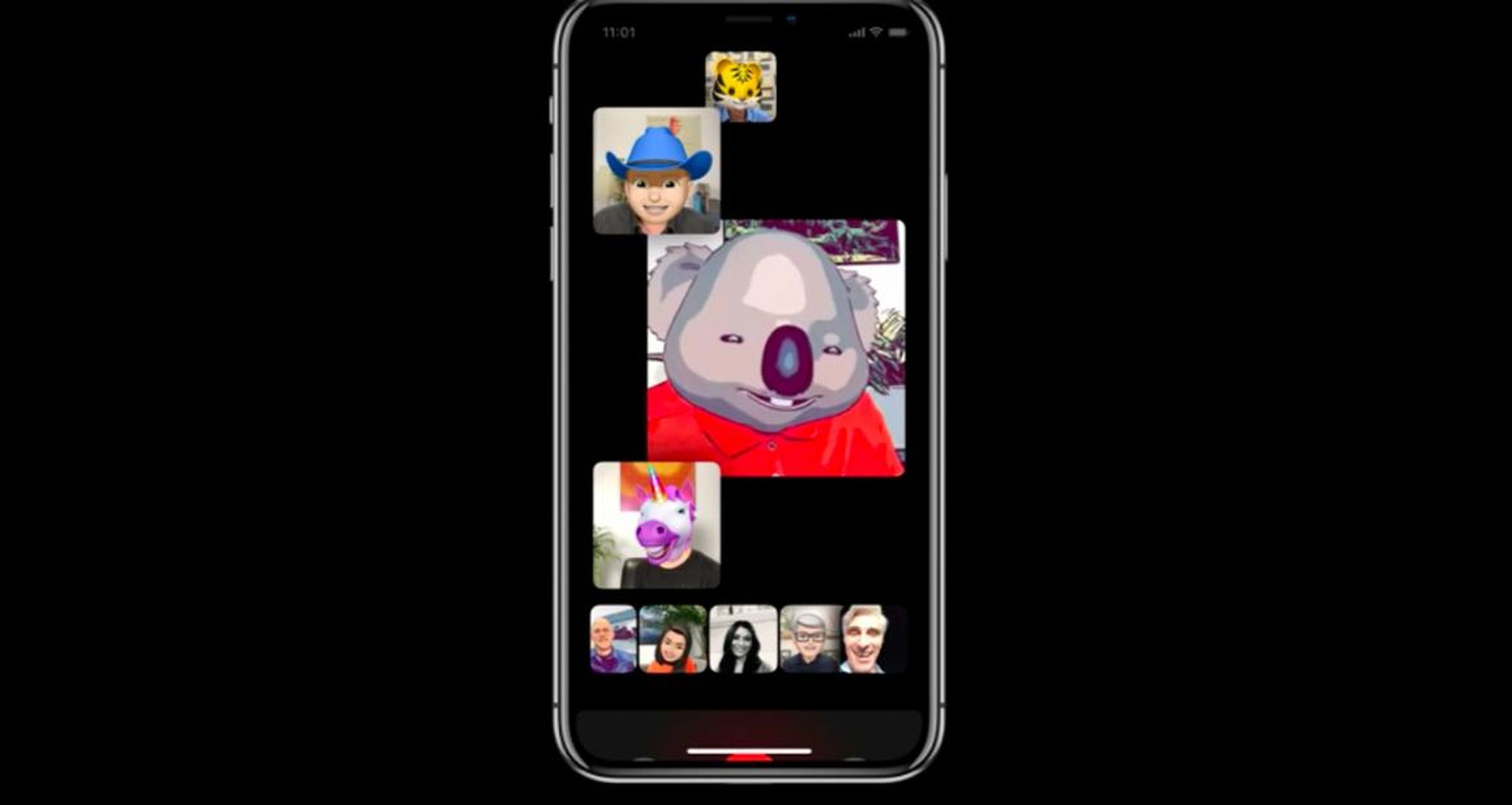 15. FaceTime is getting a huge upgrade in iOS 12 with the introduction of "Group FaceTime," which can support up to 32 simultaneous participants. You can also add stickers, filters, and Animoji to your FaceTimes. Unfortunately, it