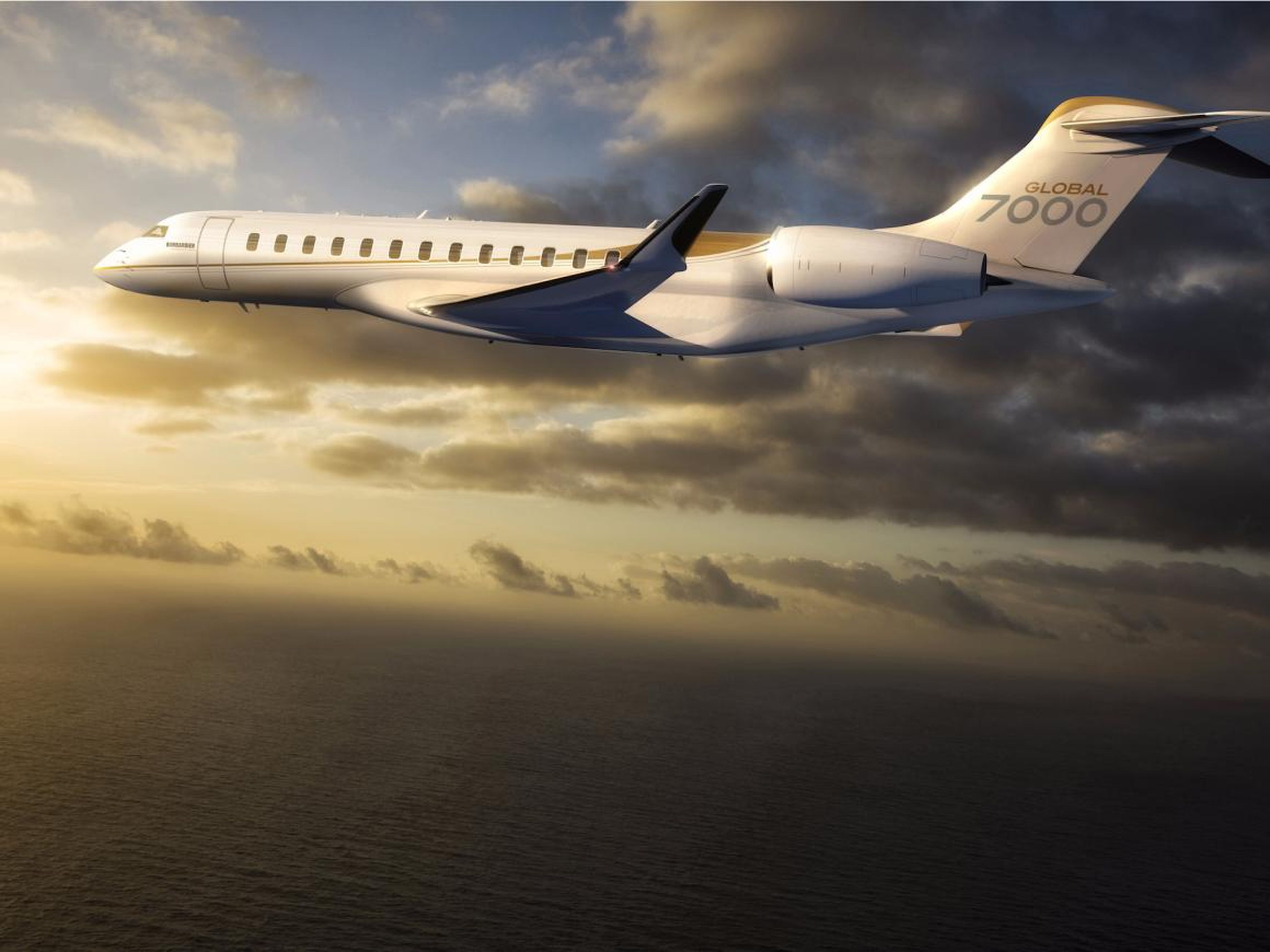 4. Bombardier Global 7000: Like the G650ER, the Global 7000 is designed to be the ultimate long-distance, purpose-built private jet. The $73 million aircraft is set to enter service in the second half of this year.
