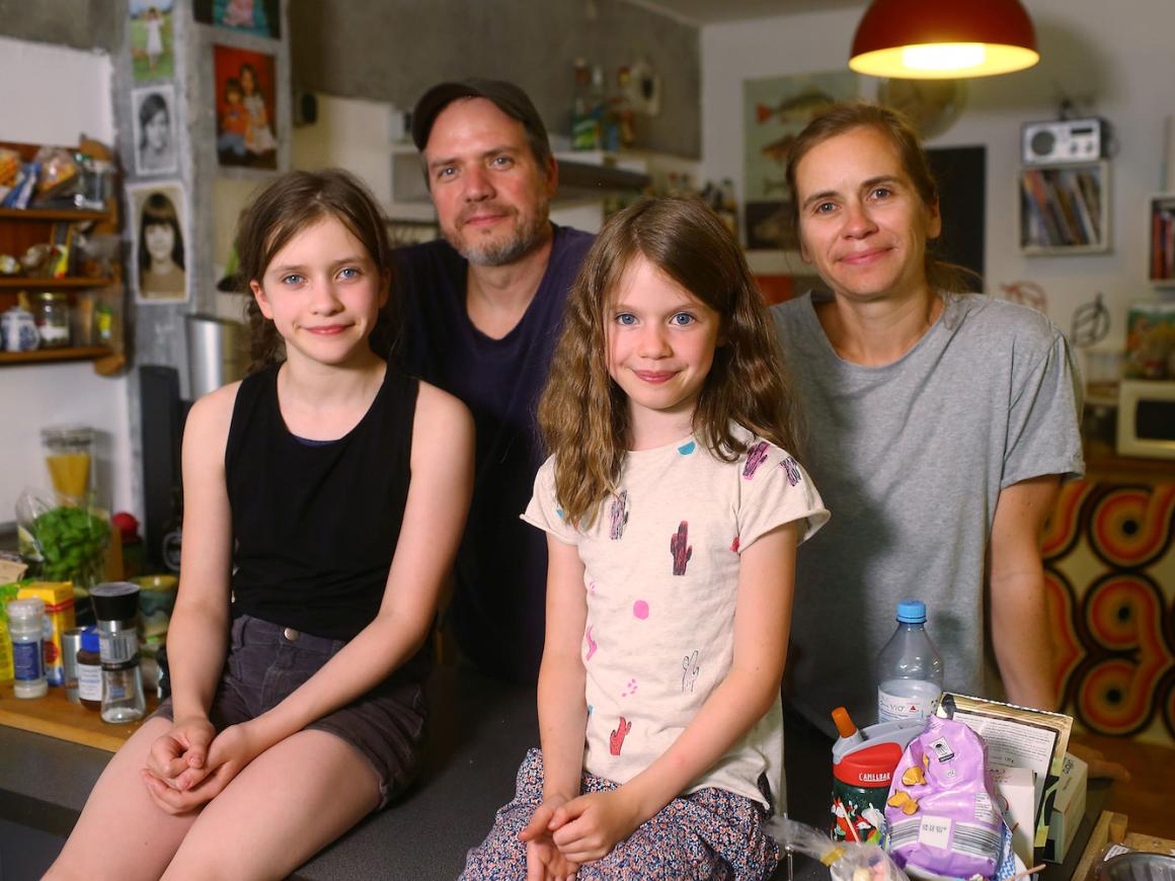Alexander Raduenz of Berlin, Germany, said he, his wife, and two daughters are trying to lower their carbon footprint as much as possible.