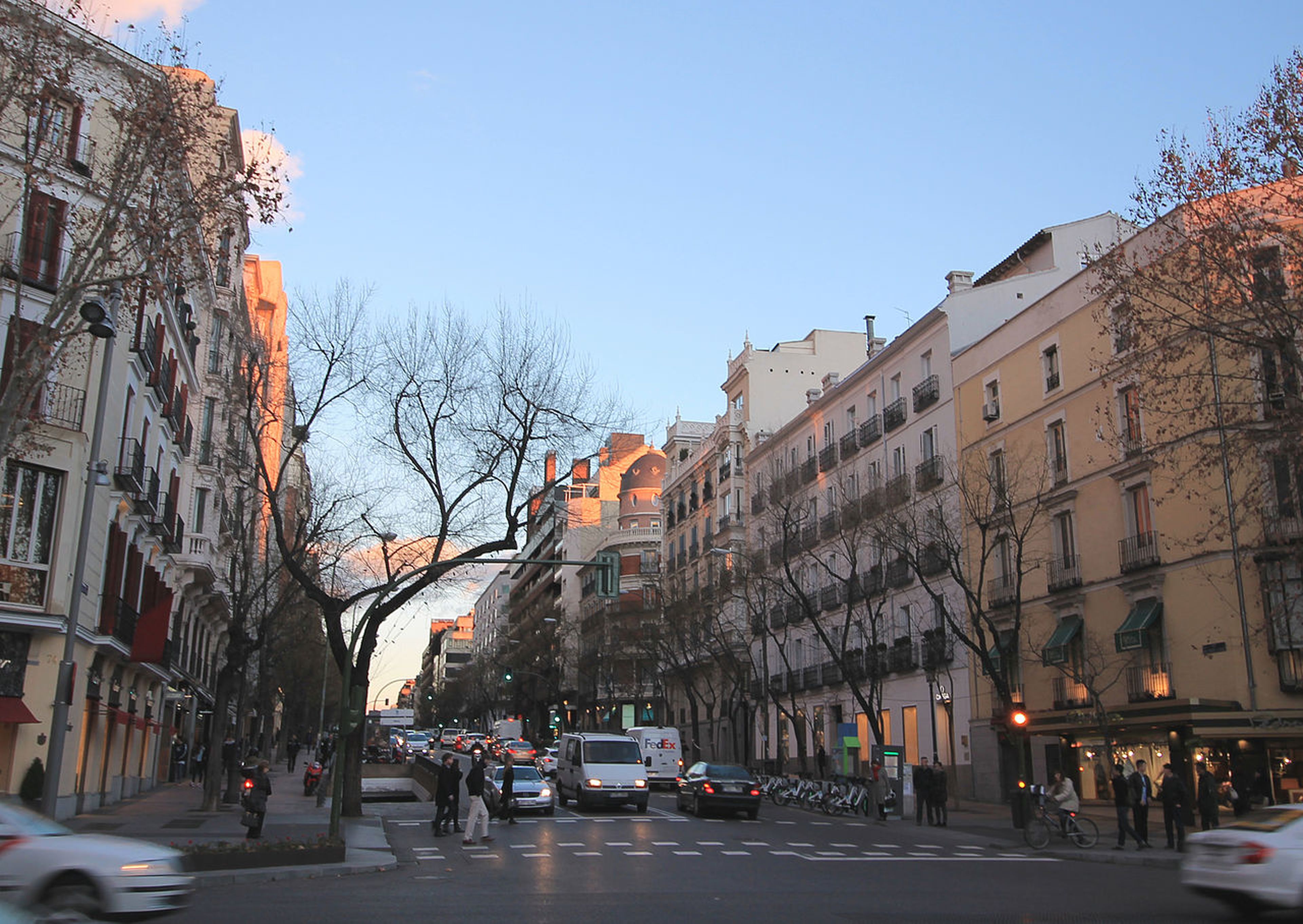 Calle Ortega y Gasset en Madrid.