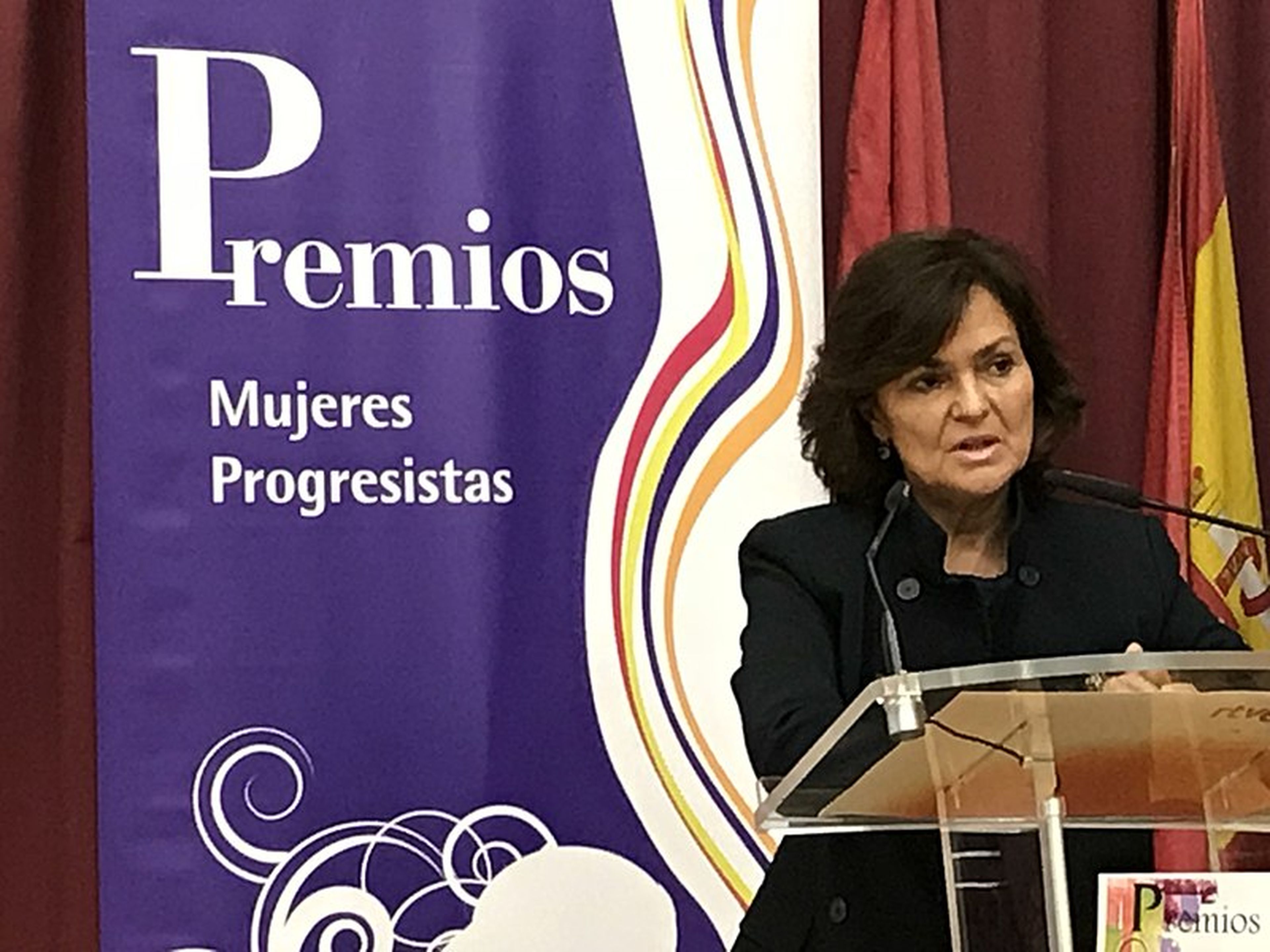 Carmen Calvo (Vicepresidenta y ministra de Igualdad)