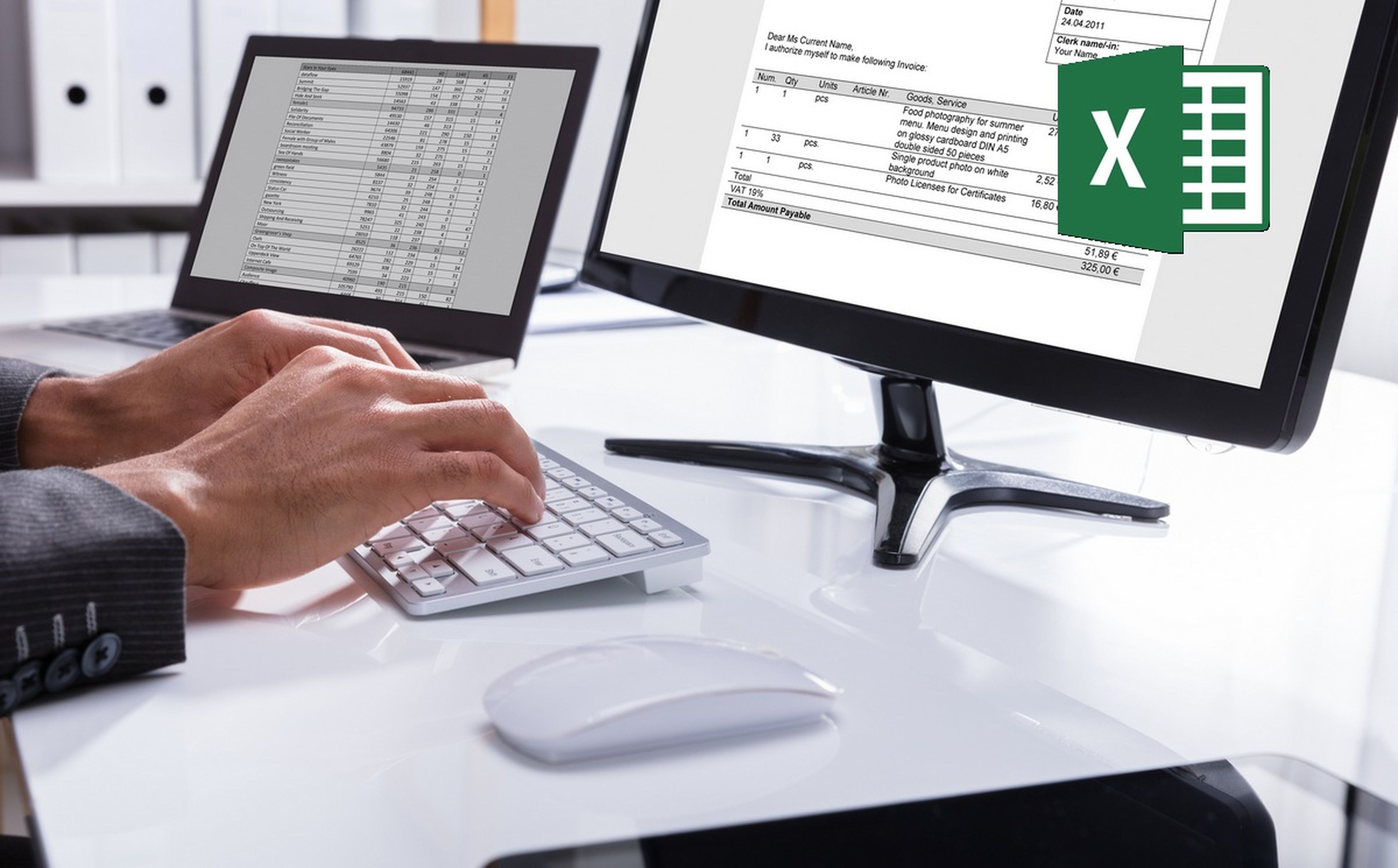 Cómo hacer restas con Excel
