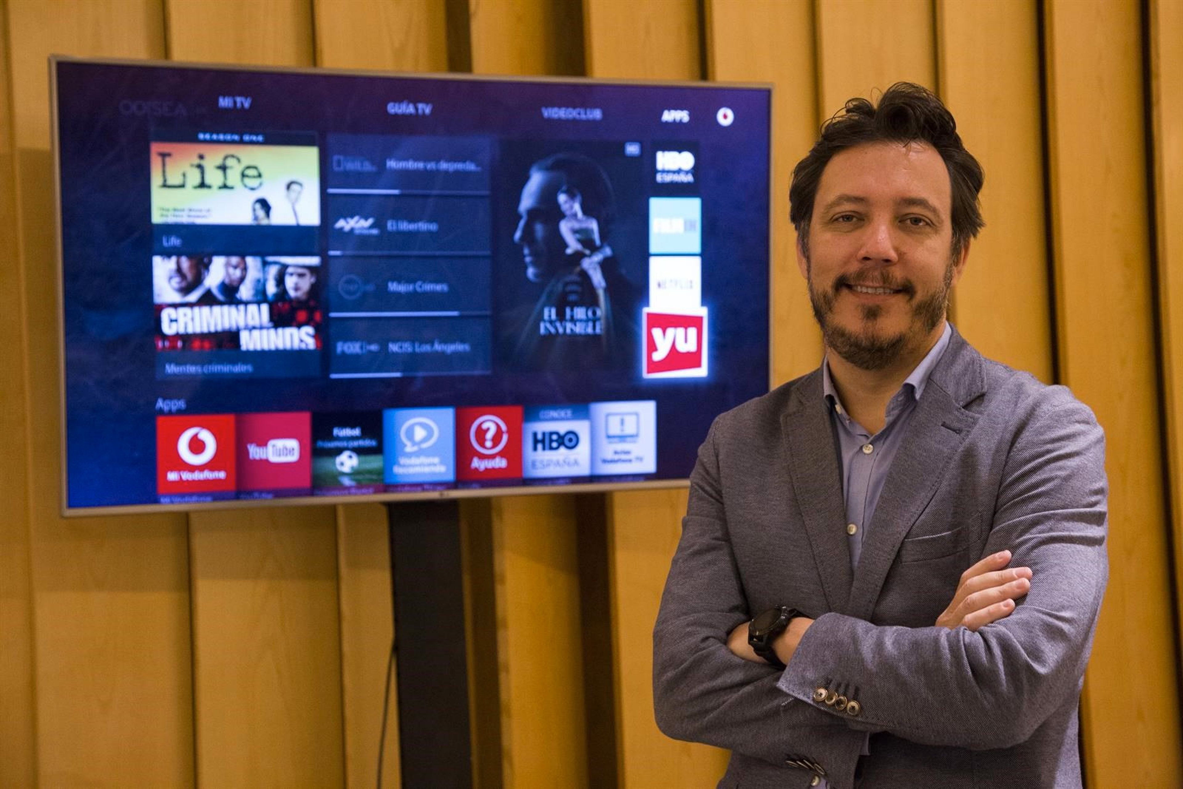 Ignacio García-Legaz, director de Vodafone TV