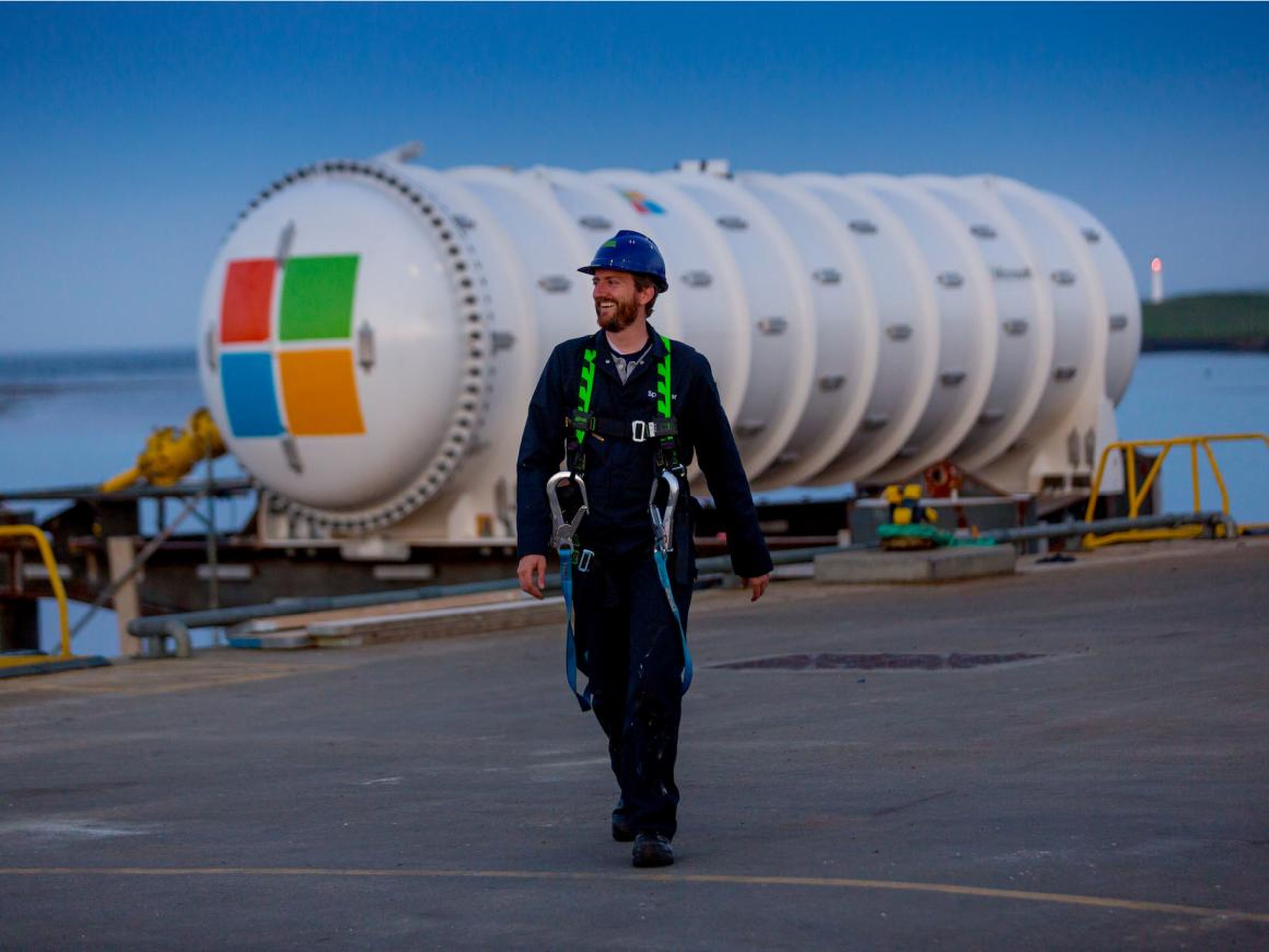 A Microsoft employee first came up with the idea of an underwater data centre in a whitepaper, and the company's artificial intelligence and research division took on the project in 2014. Data centres are the internet's backbone,