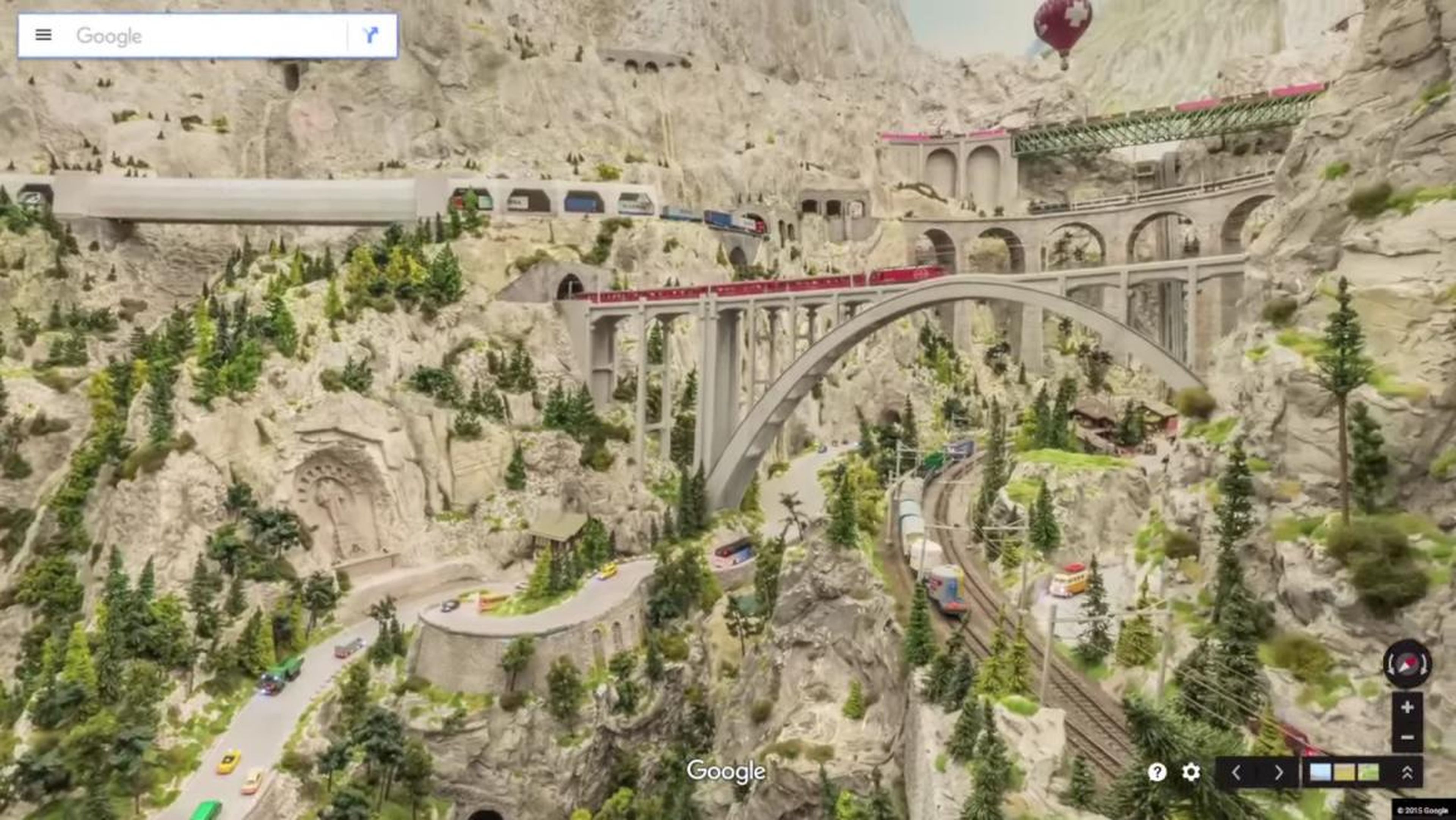 The model railway in MIniatur Wunderland is the largest in the world. It connects all the areas of the Wunderland, which represent some iconic places around the world.