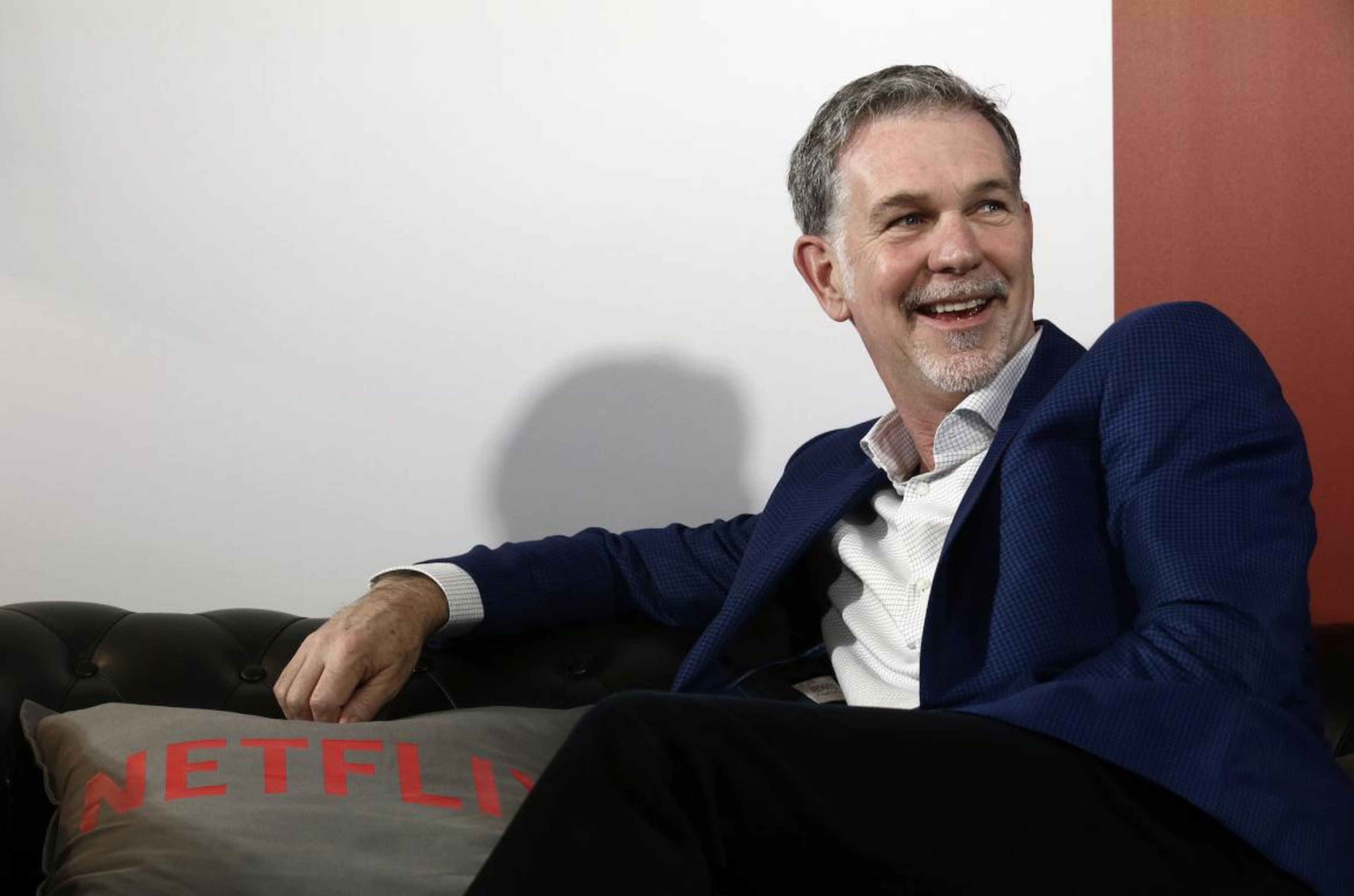 Reed Hastings, nnuevo presidente ejecutivo de Netflix.