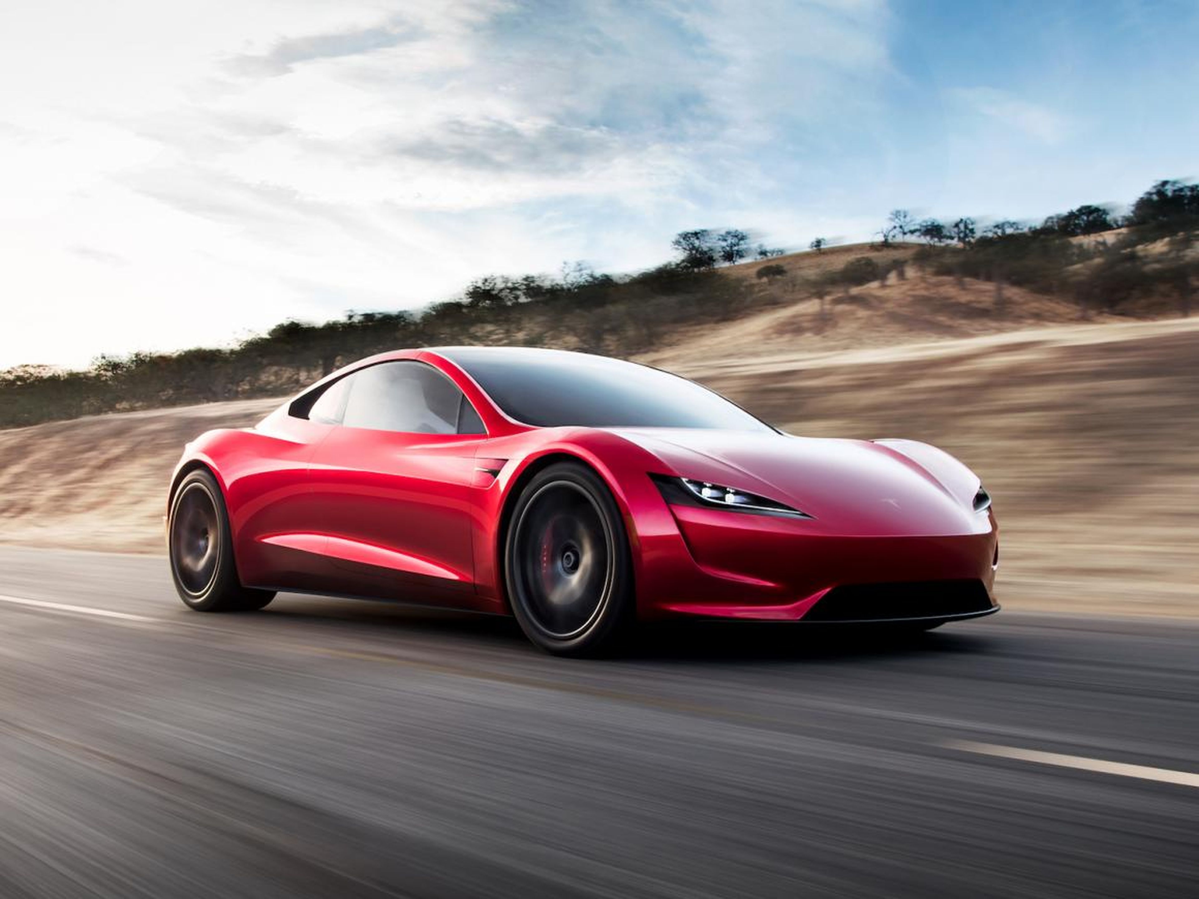The new Tesla Roadster is expected to arrive in 2020.