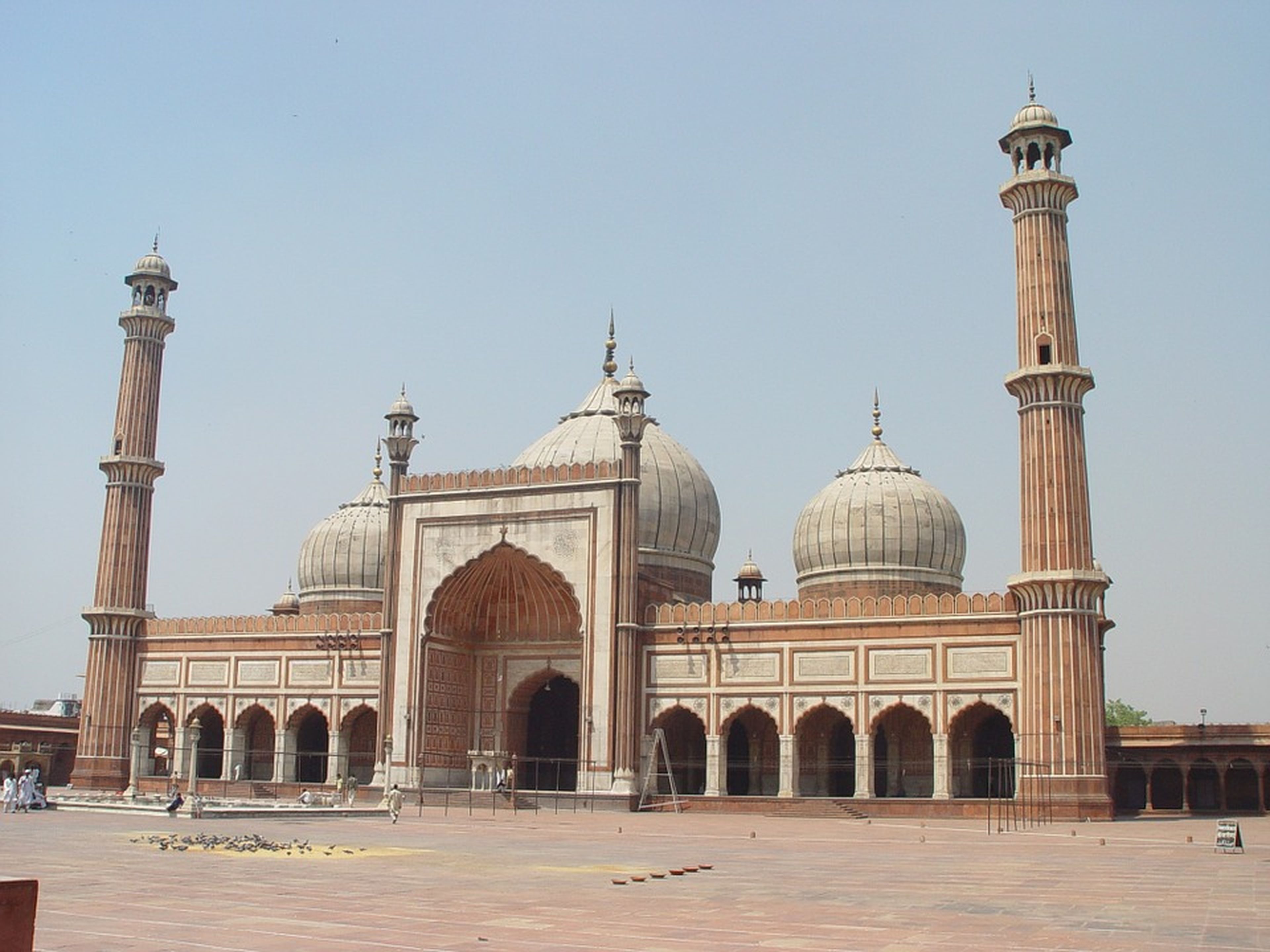 La Jama Masjid o mezquita del Viernes de Nueva Delhi