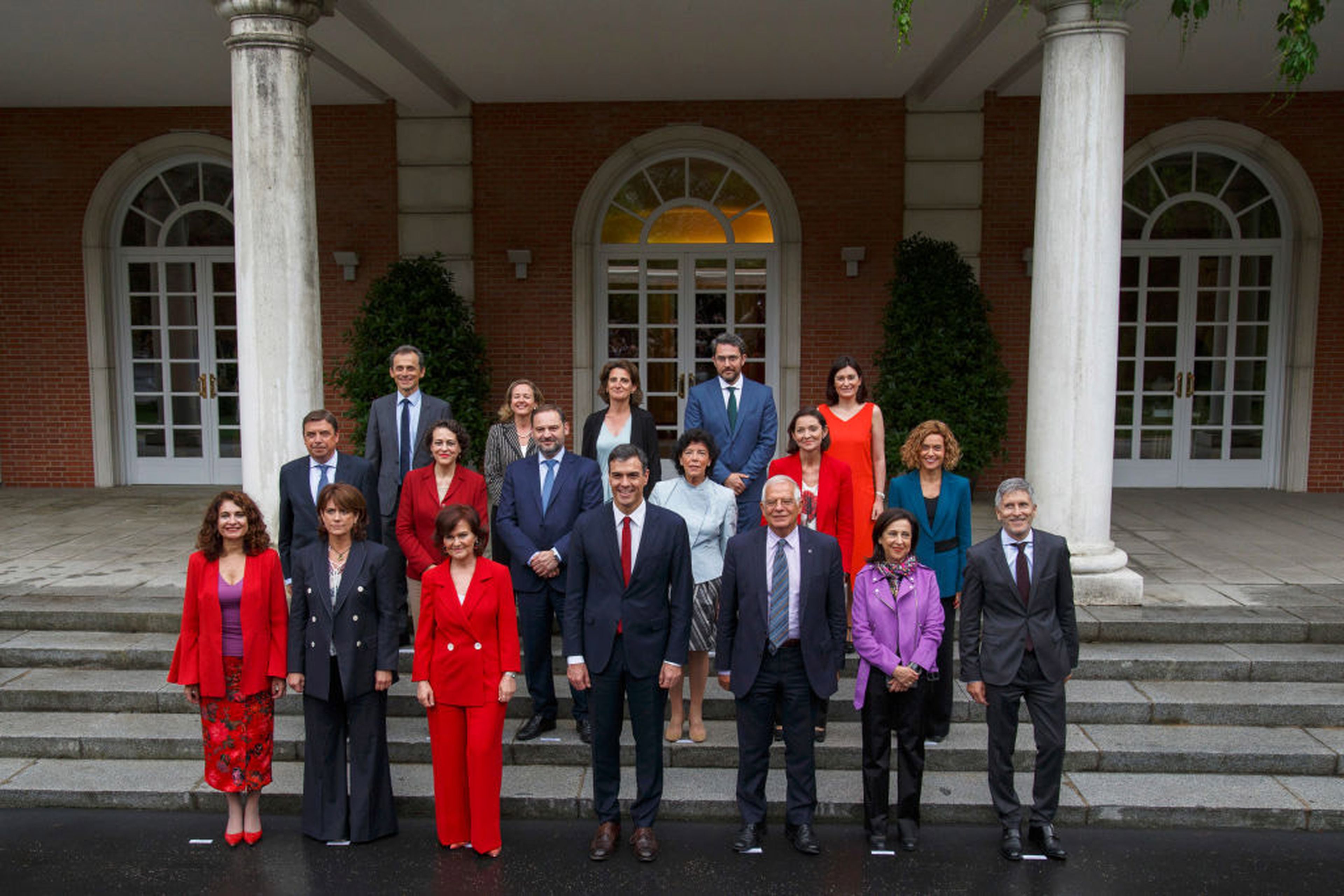 os nuevos ministros del Gobierno de Pedro Sánchez