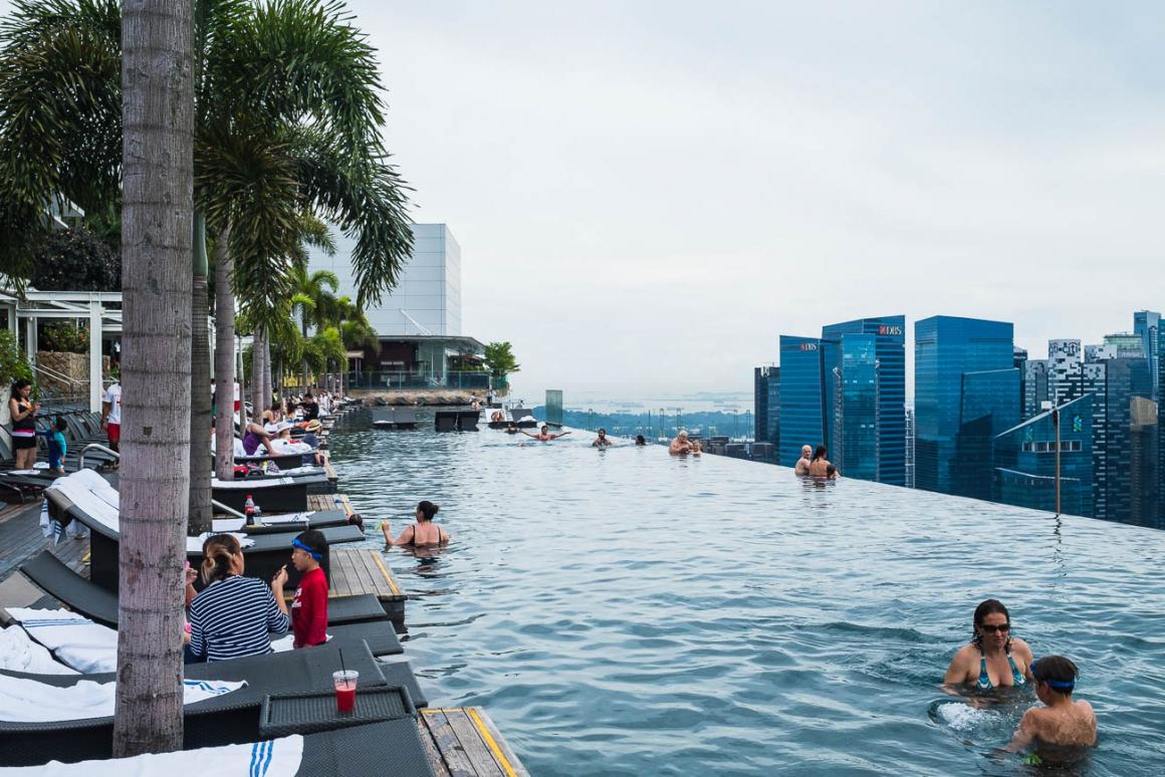 One thing that recurred during my travels was the difference between the magazine and Instagram images of a place and the reality. It was perhaps most striking at the Marina Bay Sands, a landmark building in Singapore that