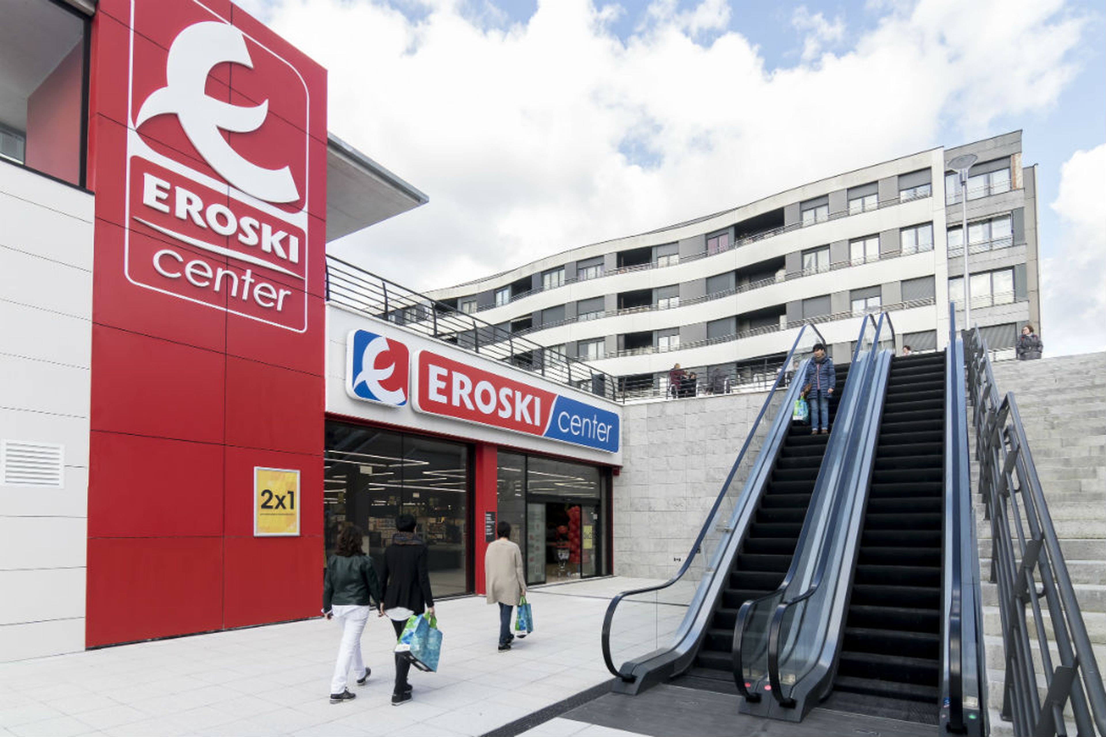 Un supermercado Eroski en el País Vasco