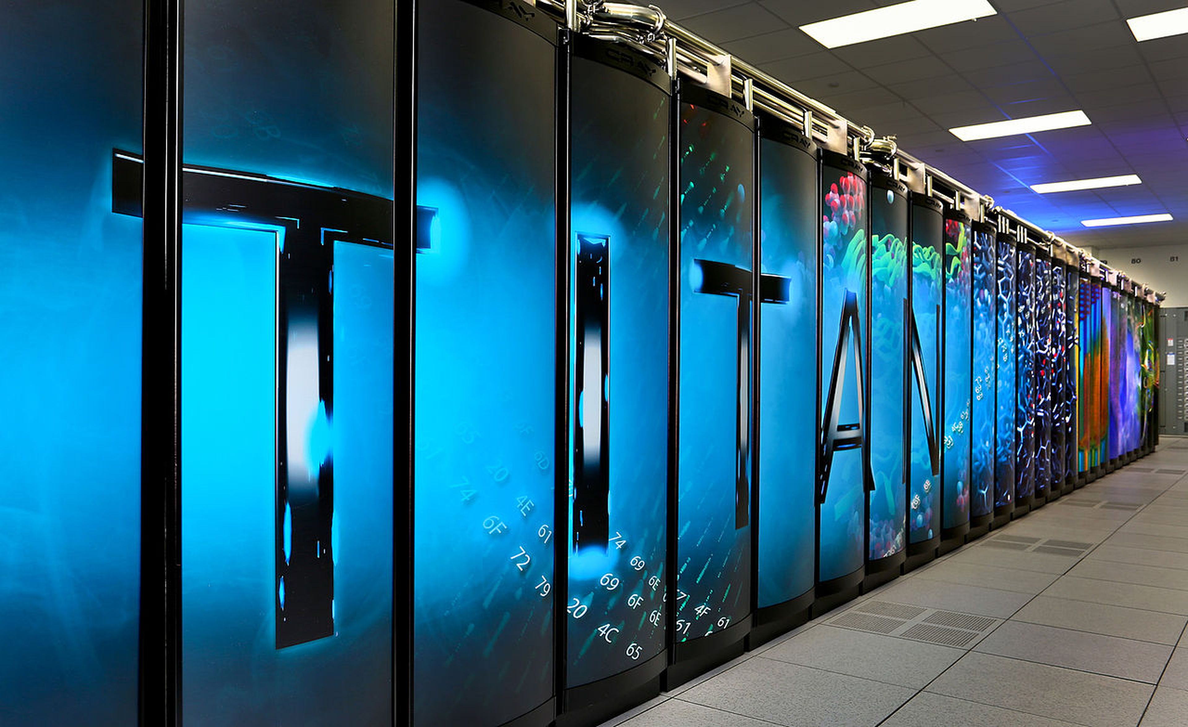 Titan en el Oak Ridge National Laboratory Leadership Computing Facility.