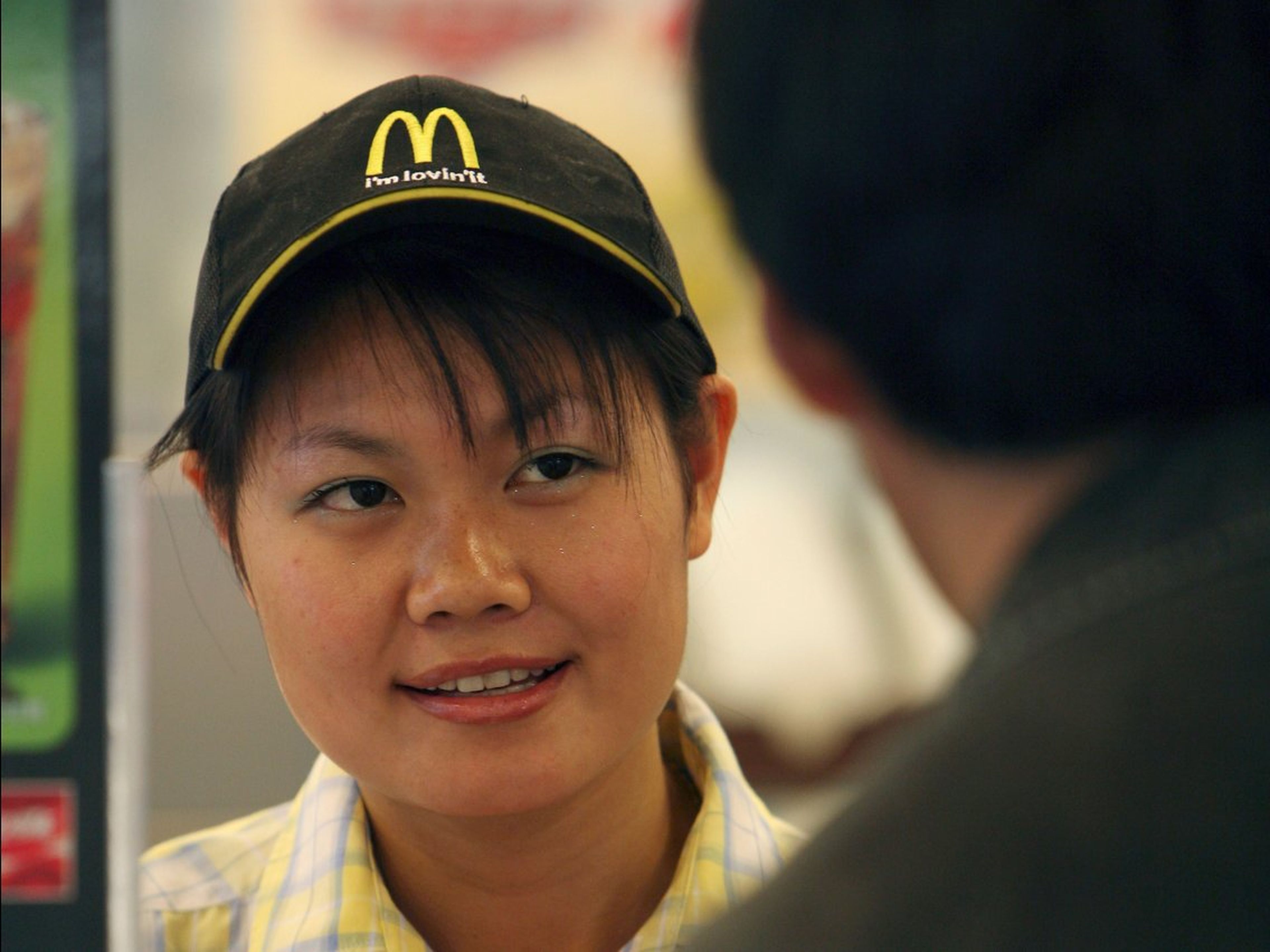 trabajadora McDonalds