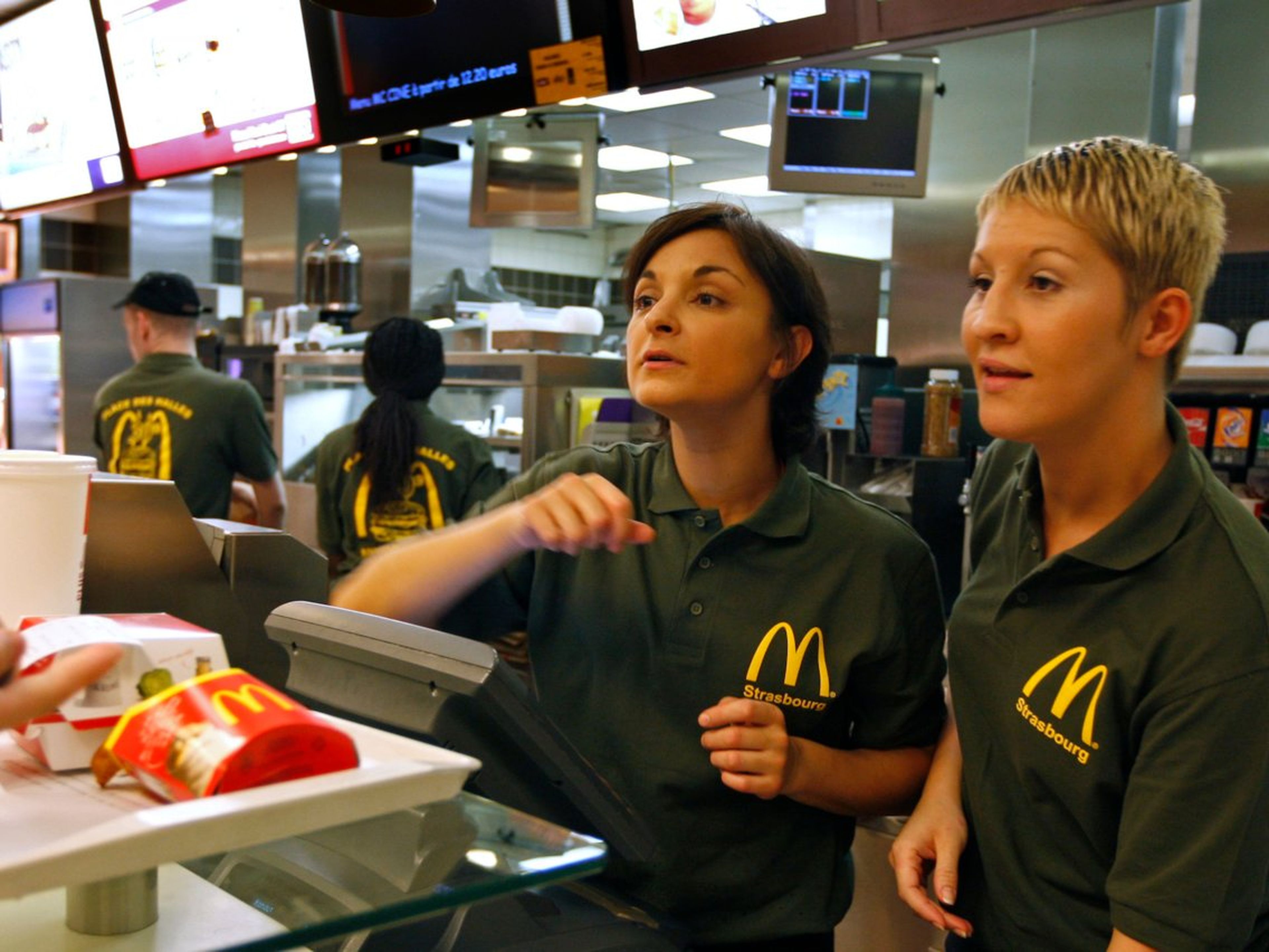 trabajadoras McDonalds