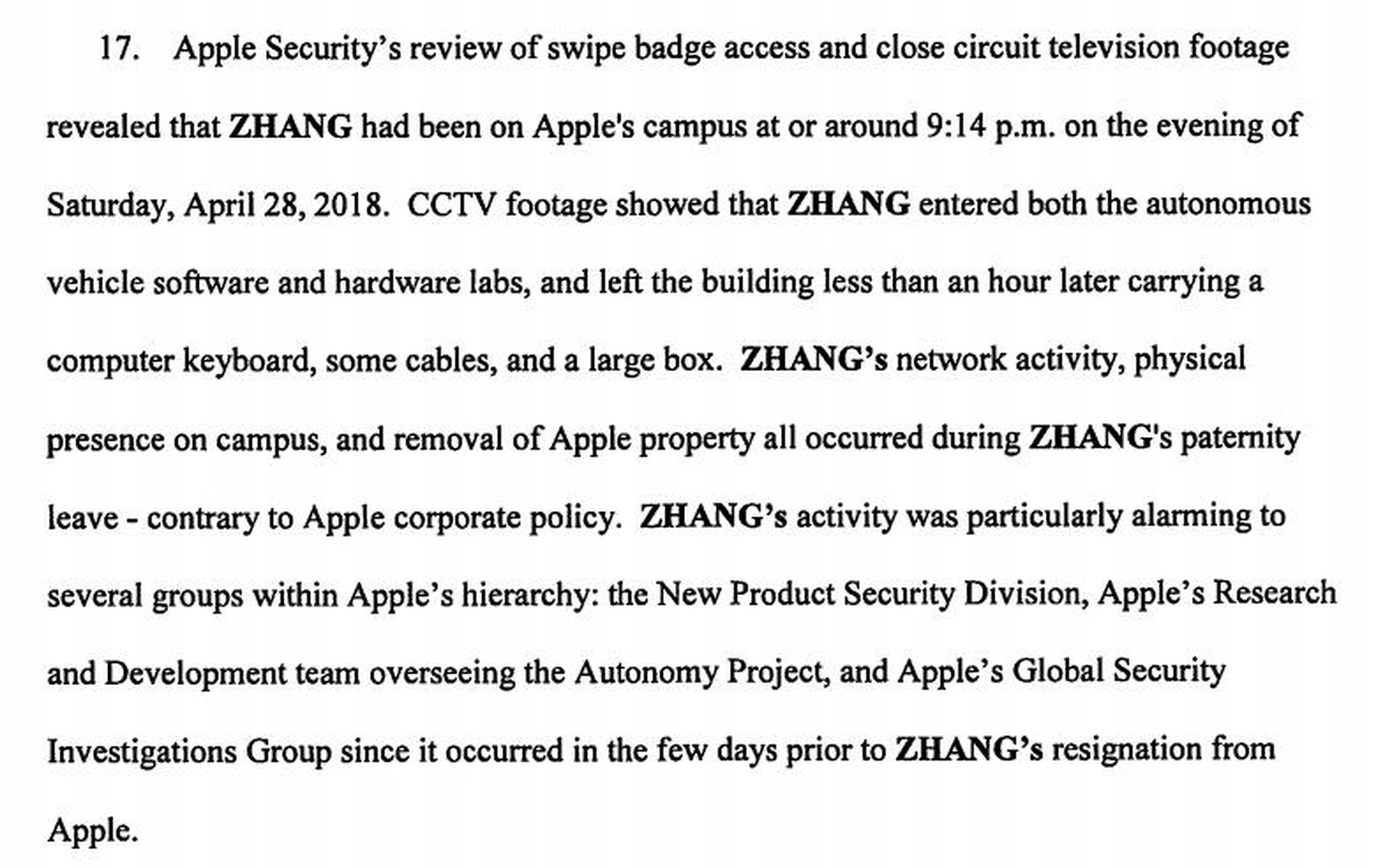7 things we learned about Apple's self-driving car project from the explosive FBI investigation into stolen trade secrets