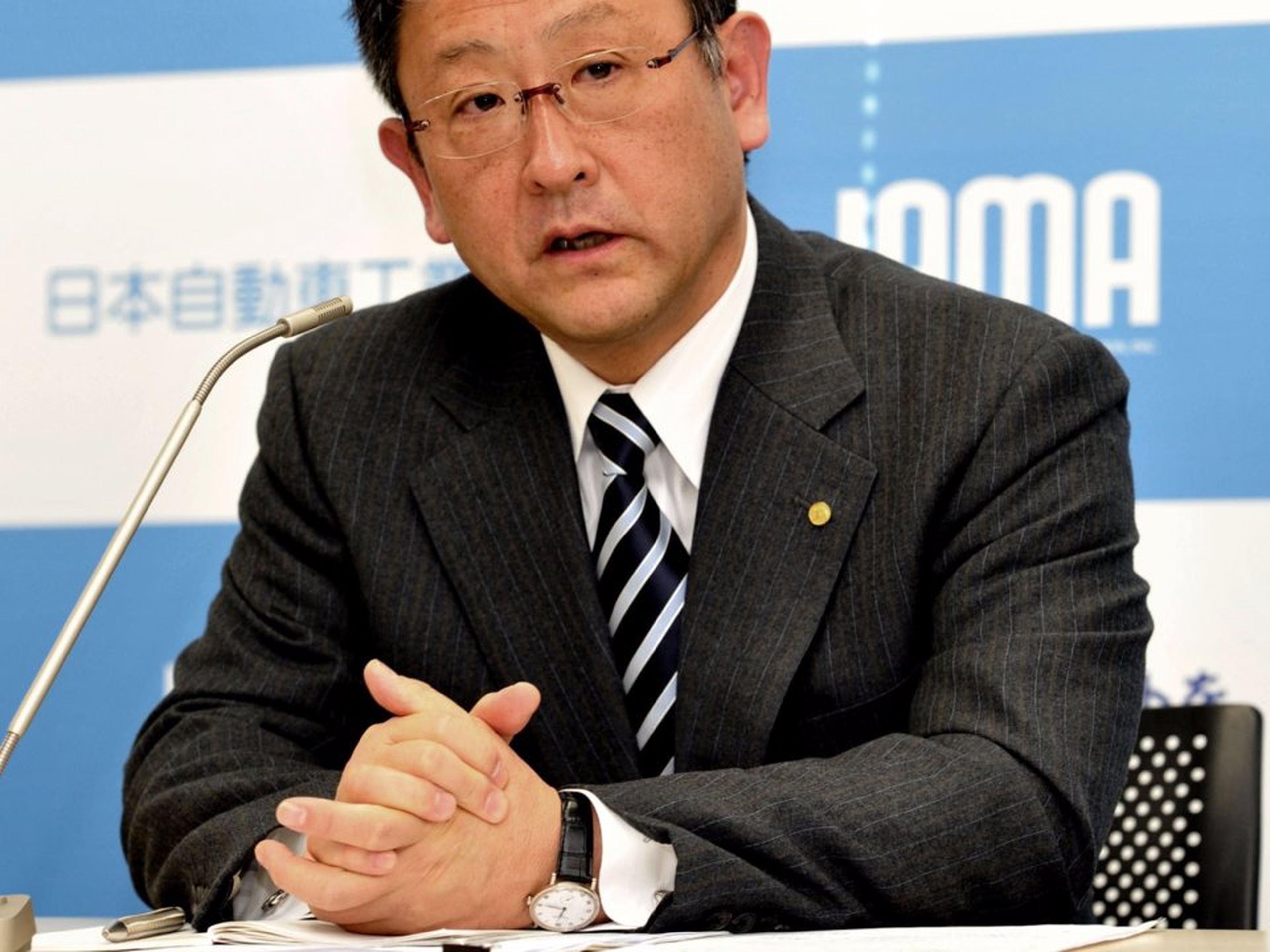 Akio Toyoda, presidente de Toyota