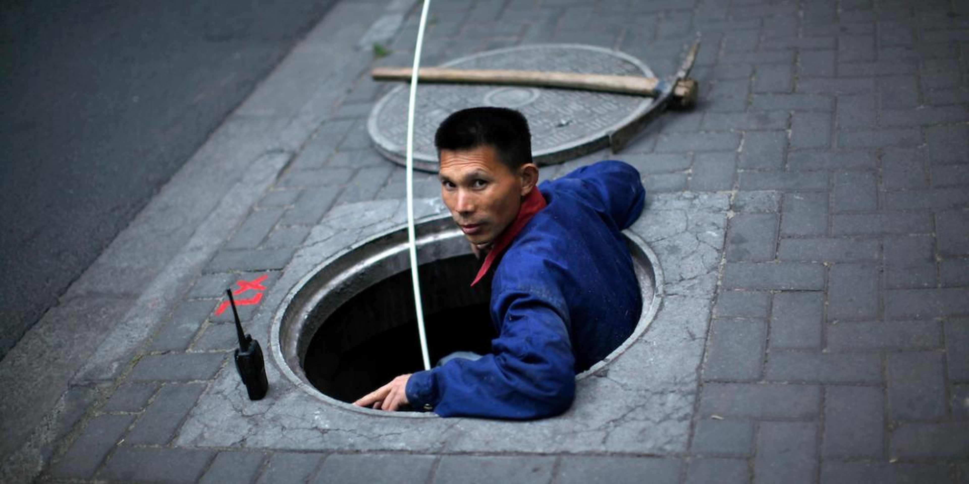 Chinese authorities want to start sifting through sewage wastewater to catch illegal drug users. Stock photo used for illustrative purposes.