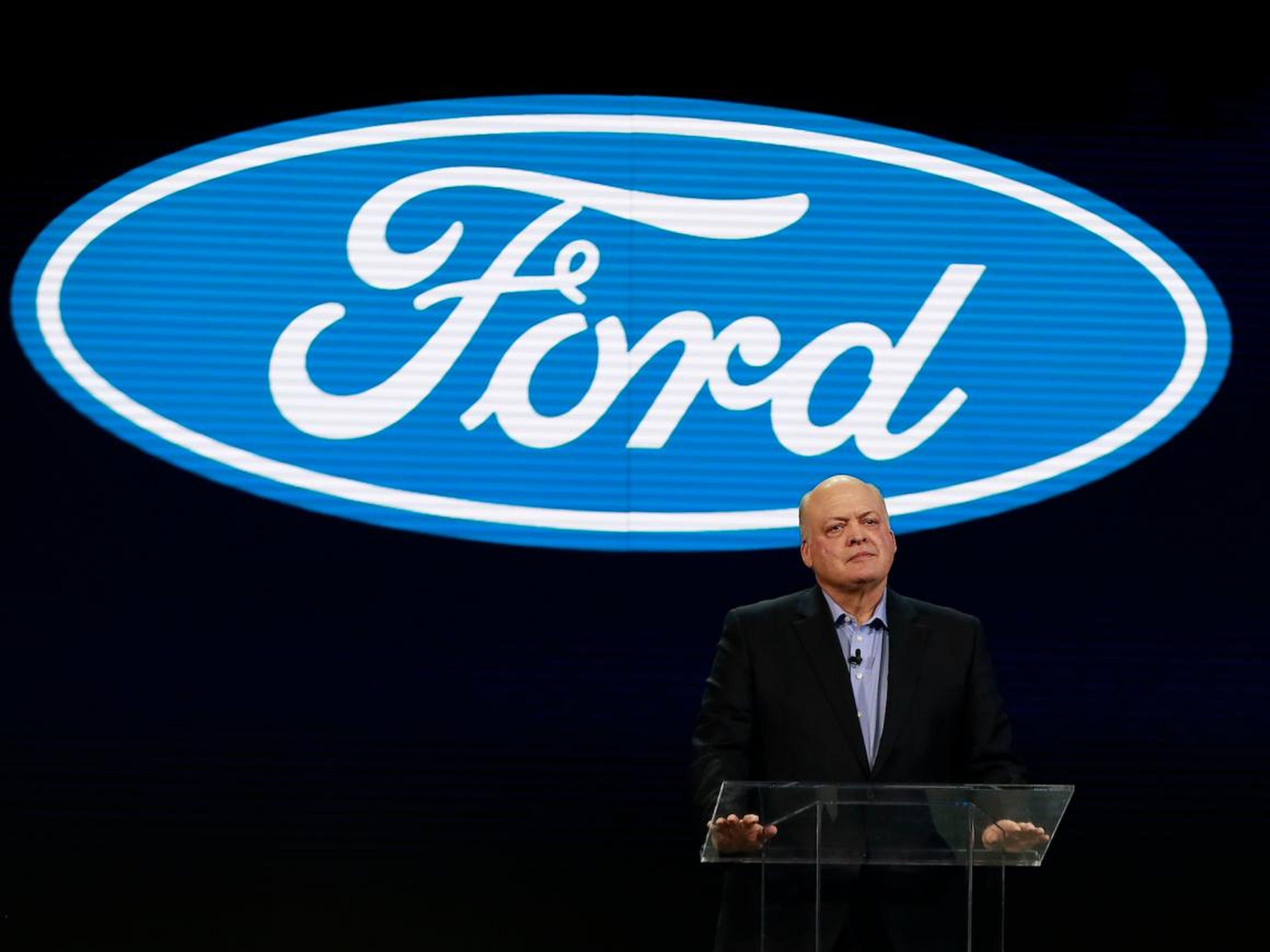 Ford CEO Jim Hackett.