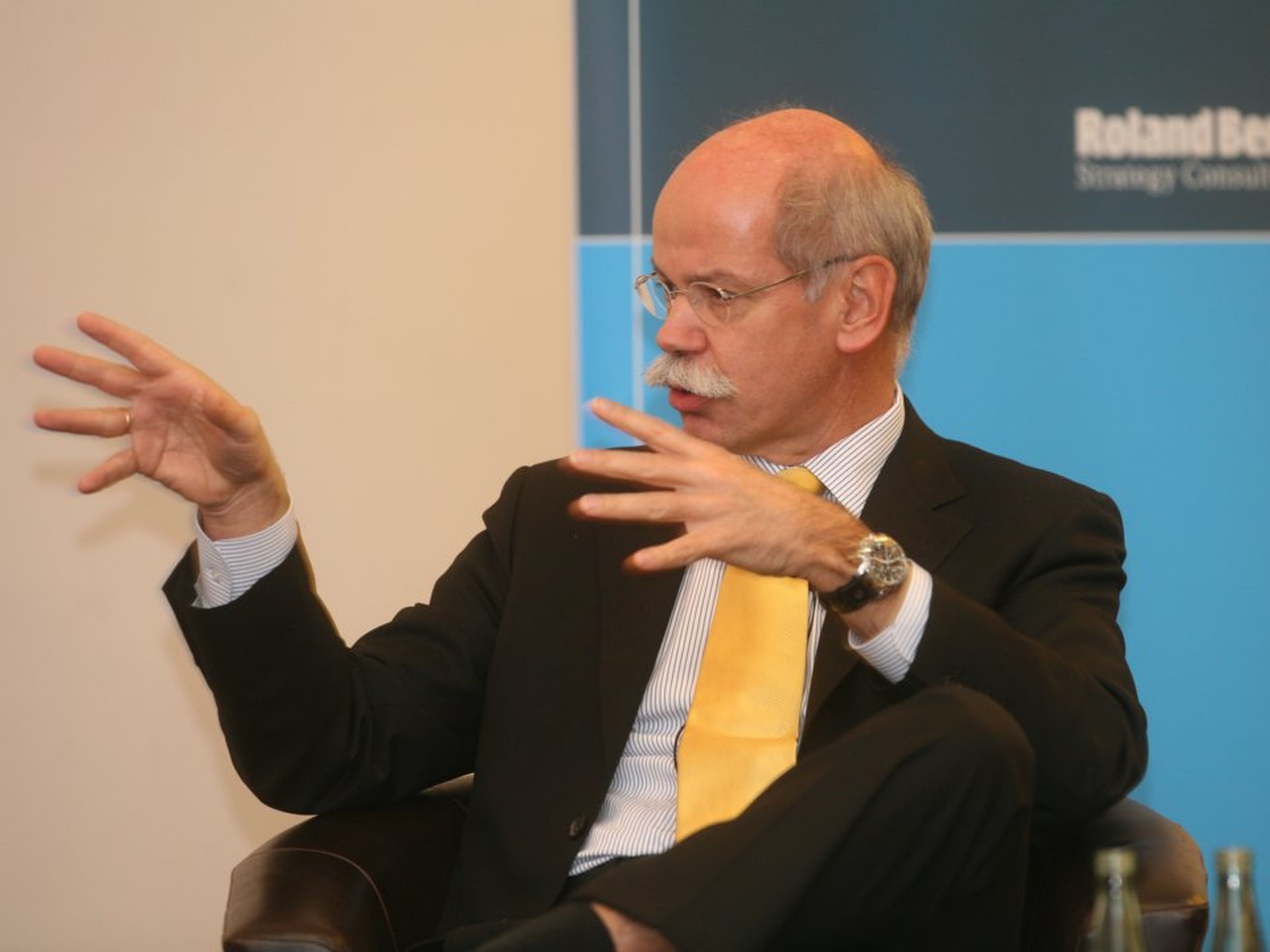 Dieter Zetsche, presidente de Daimler
