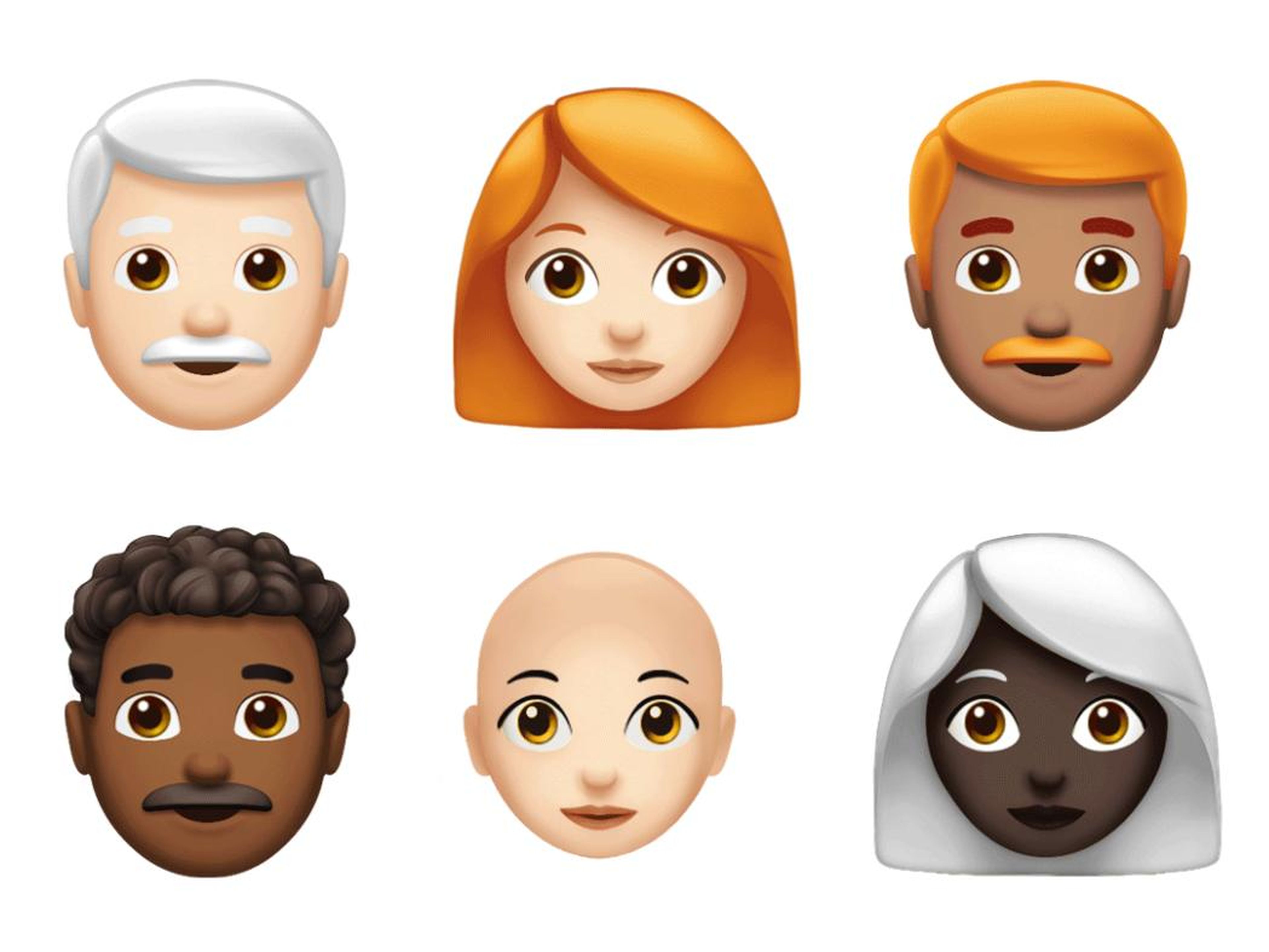 Here's our first look at some of the new emoji coming to iPhones later this year