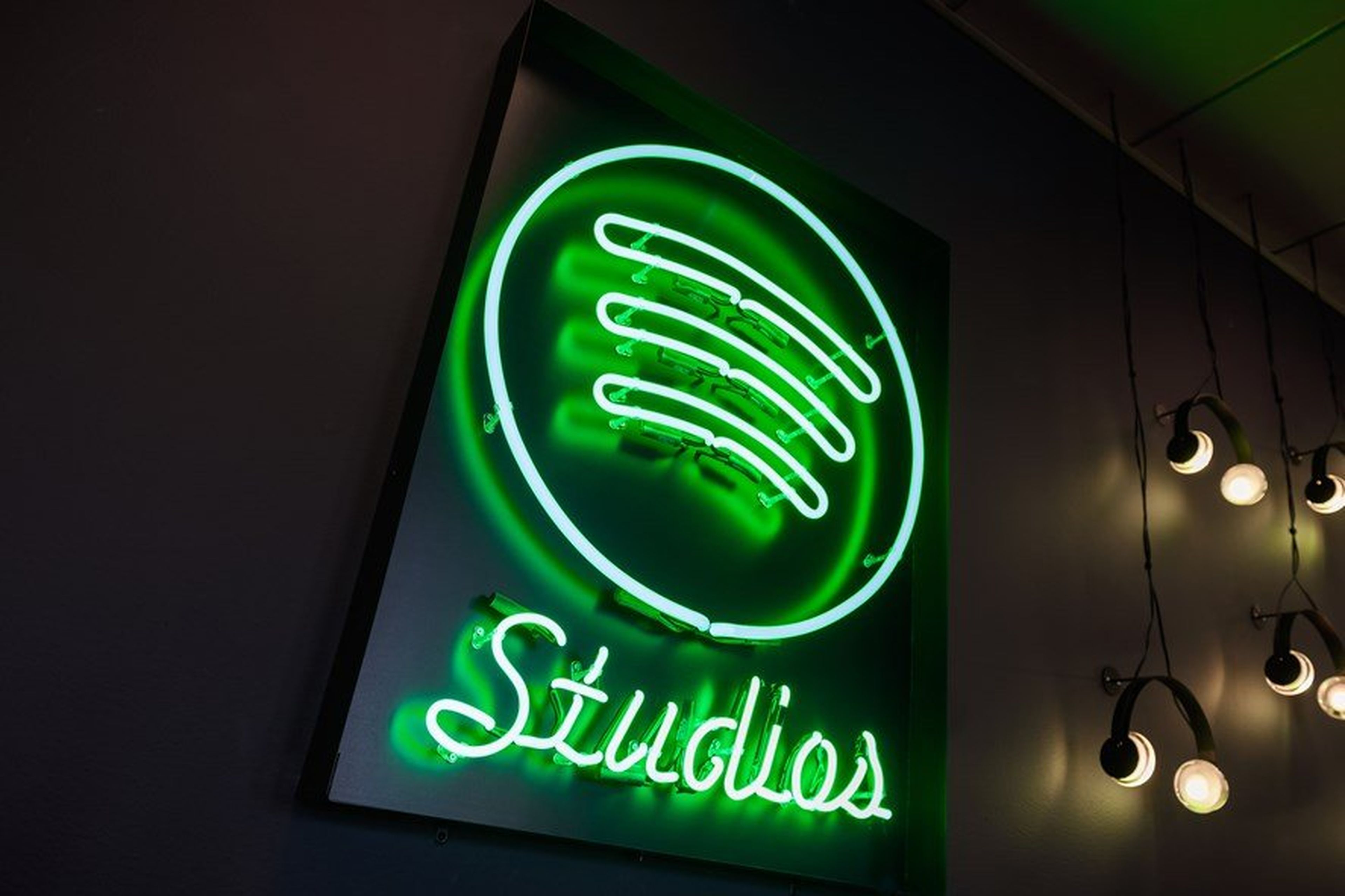 Logo de Spotify Studios.