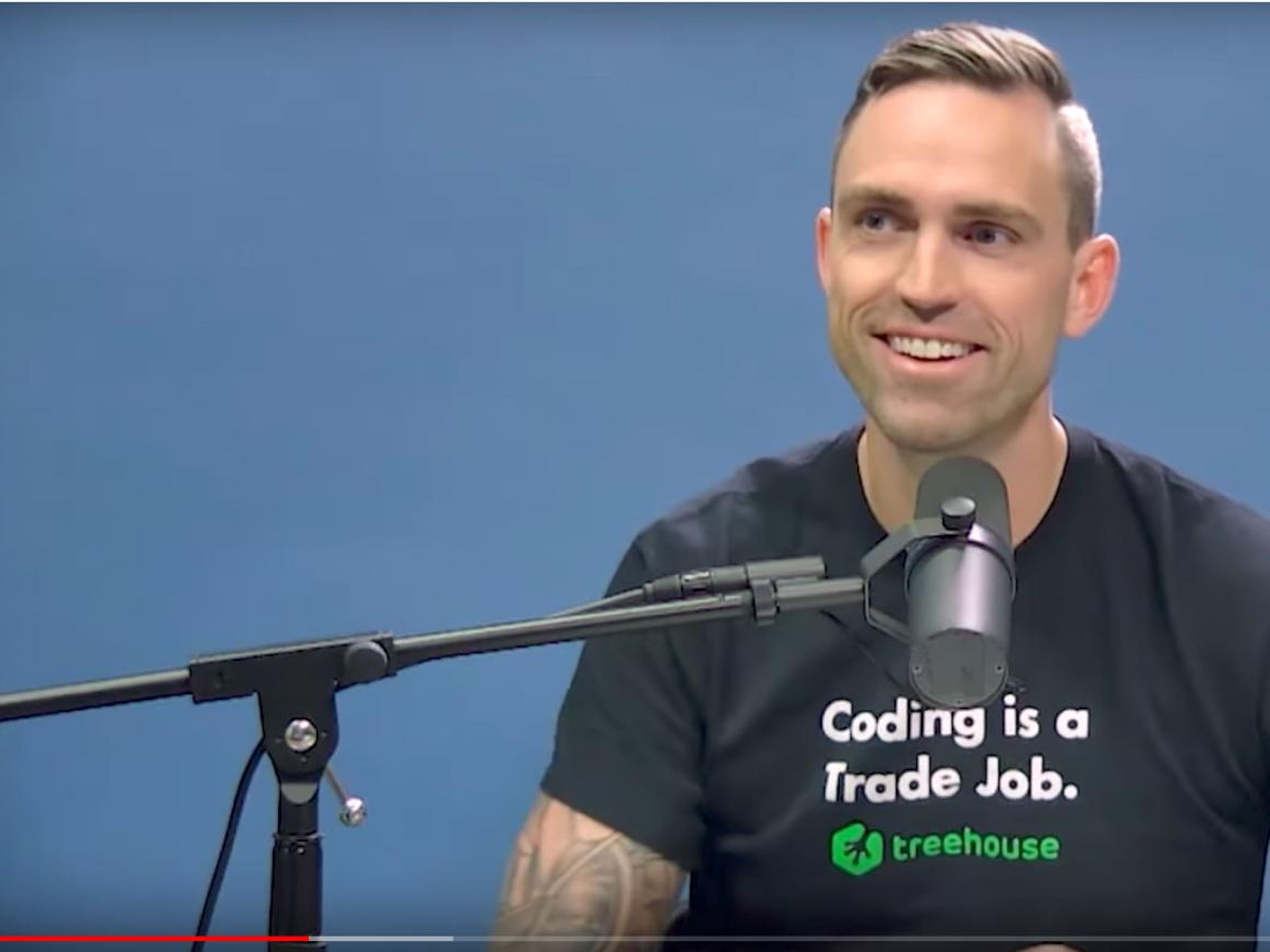 Treehouse CEO Ryan Carson initially allowed the online learning platform's employees to work 32-hour workweeks. But in 2016, after nearly 20% of Treehouse's employees were laid off, Carson implemented a five-day workweek.