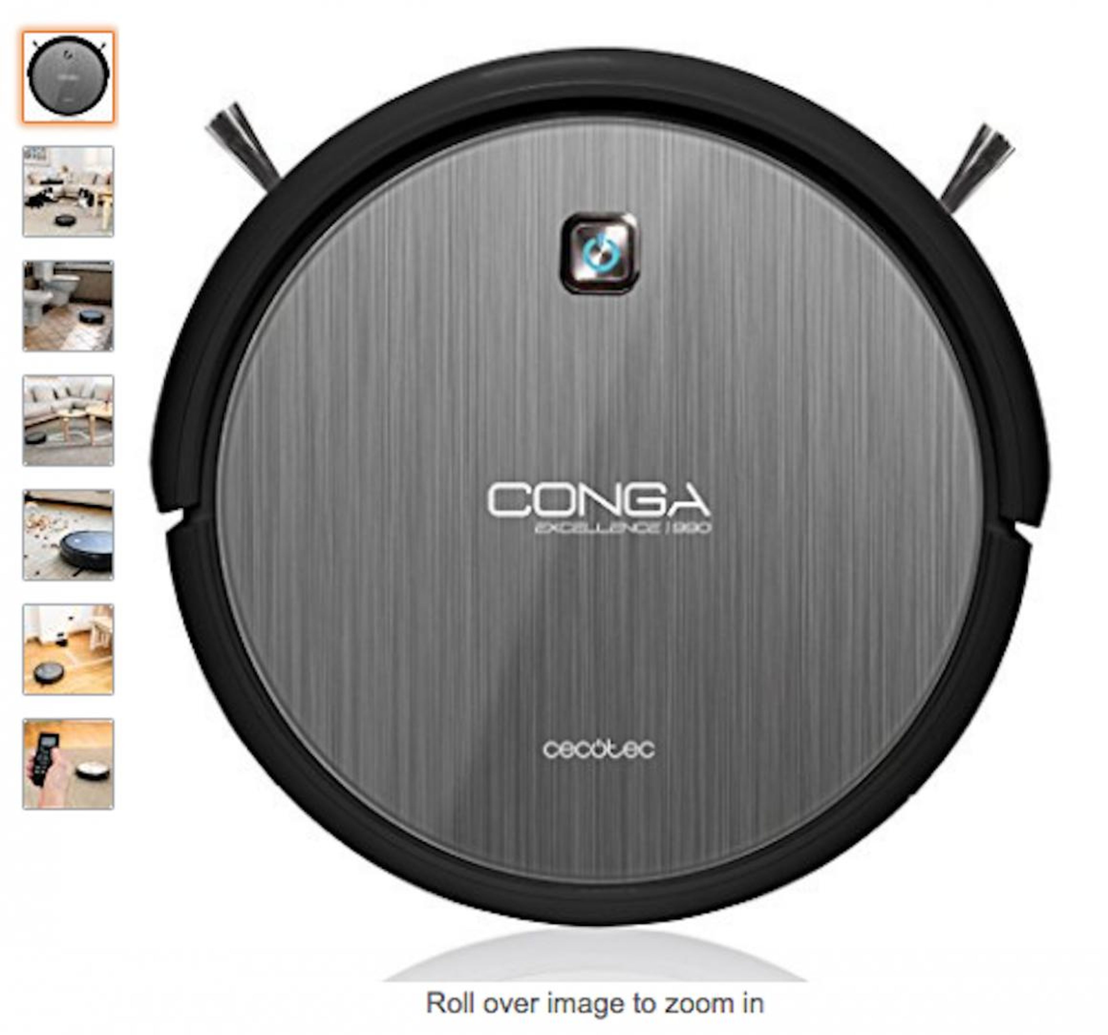 Spanish shoppers also bought the Cecotec Conga Excellence 990 4 in 1 iTech 3.0 robot vacuum cleaner.